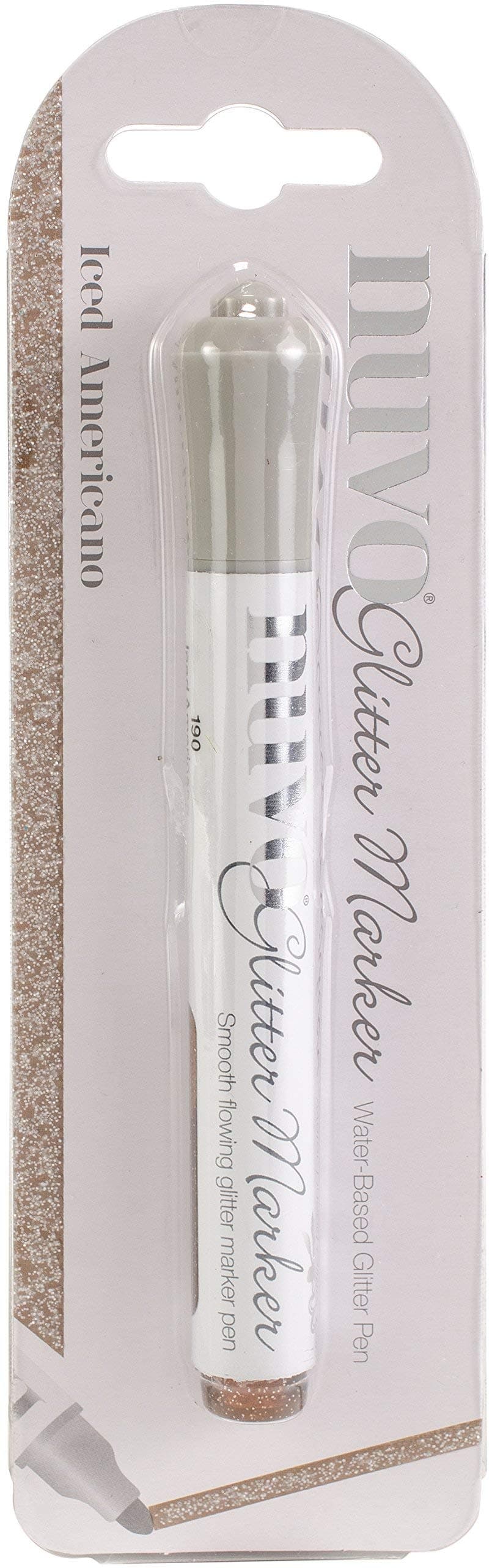 TONIC STUDIOS Nuvo Glitter Markers-Iced Americano