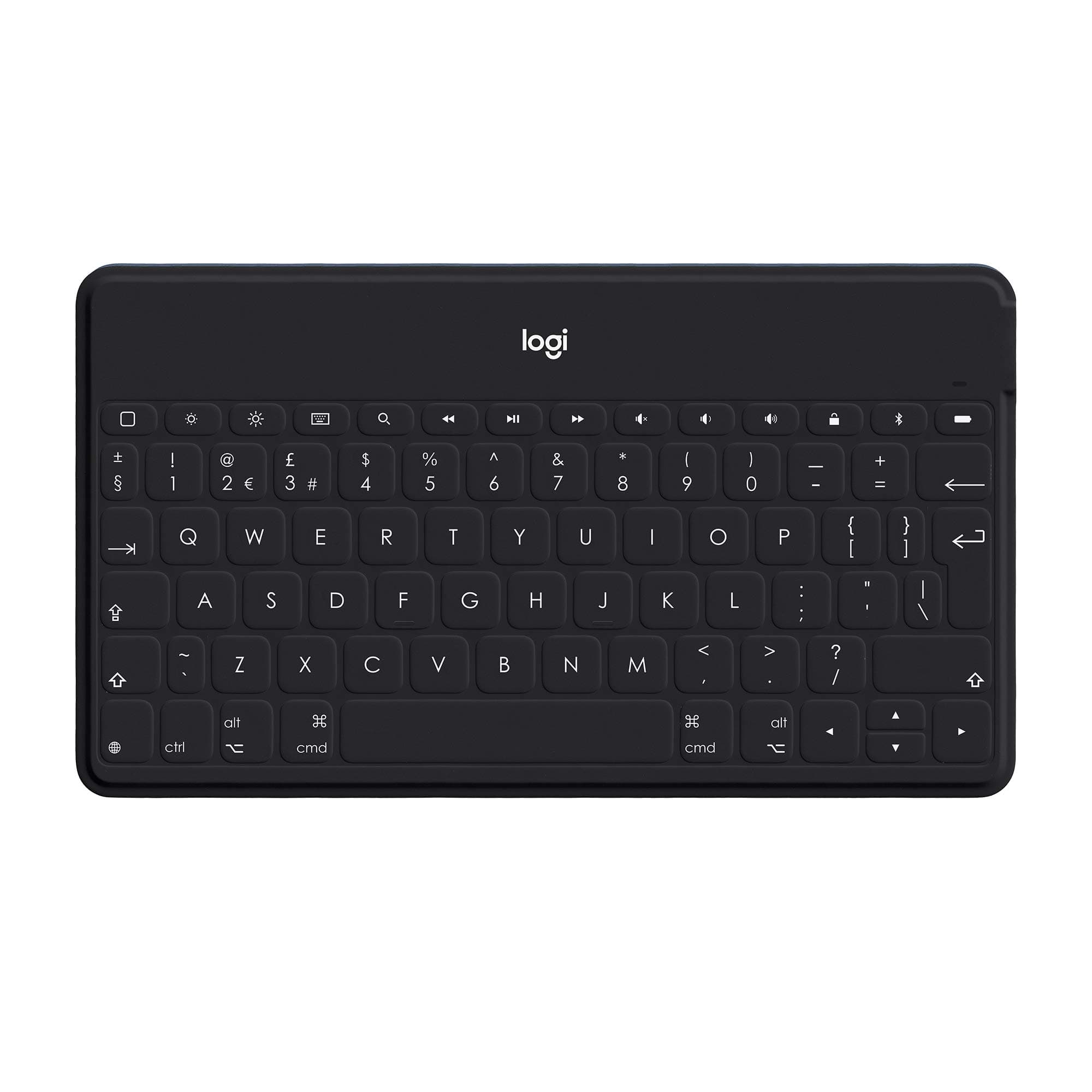 LogitechKeys-To-Go Wireless Bluetooth Keyboard, QWERTY Spanish Layout - Black