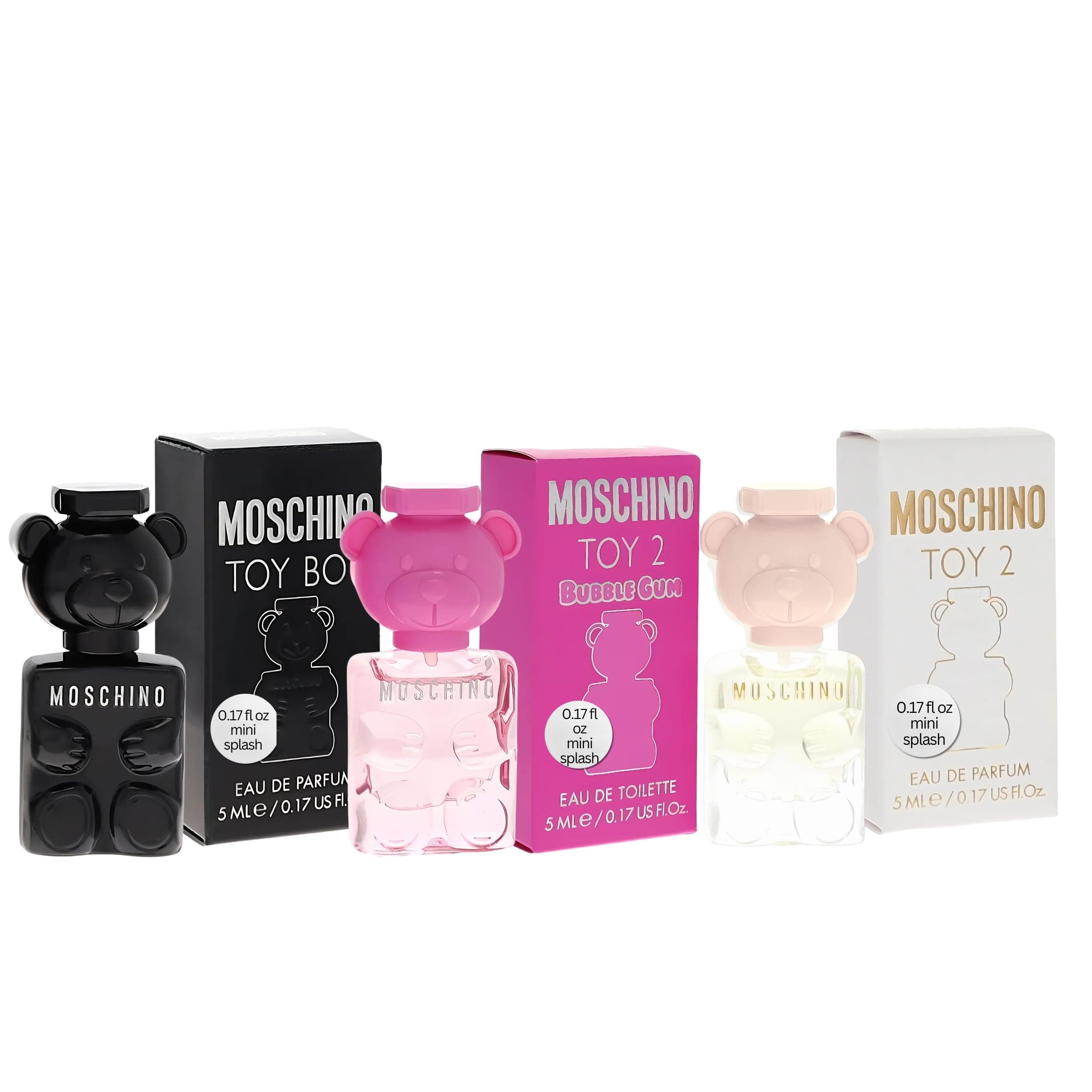 Moschino Miniature Toy Mini x 3 set