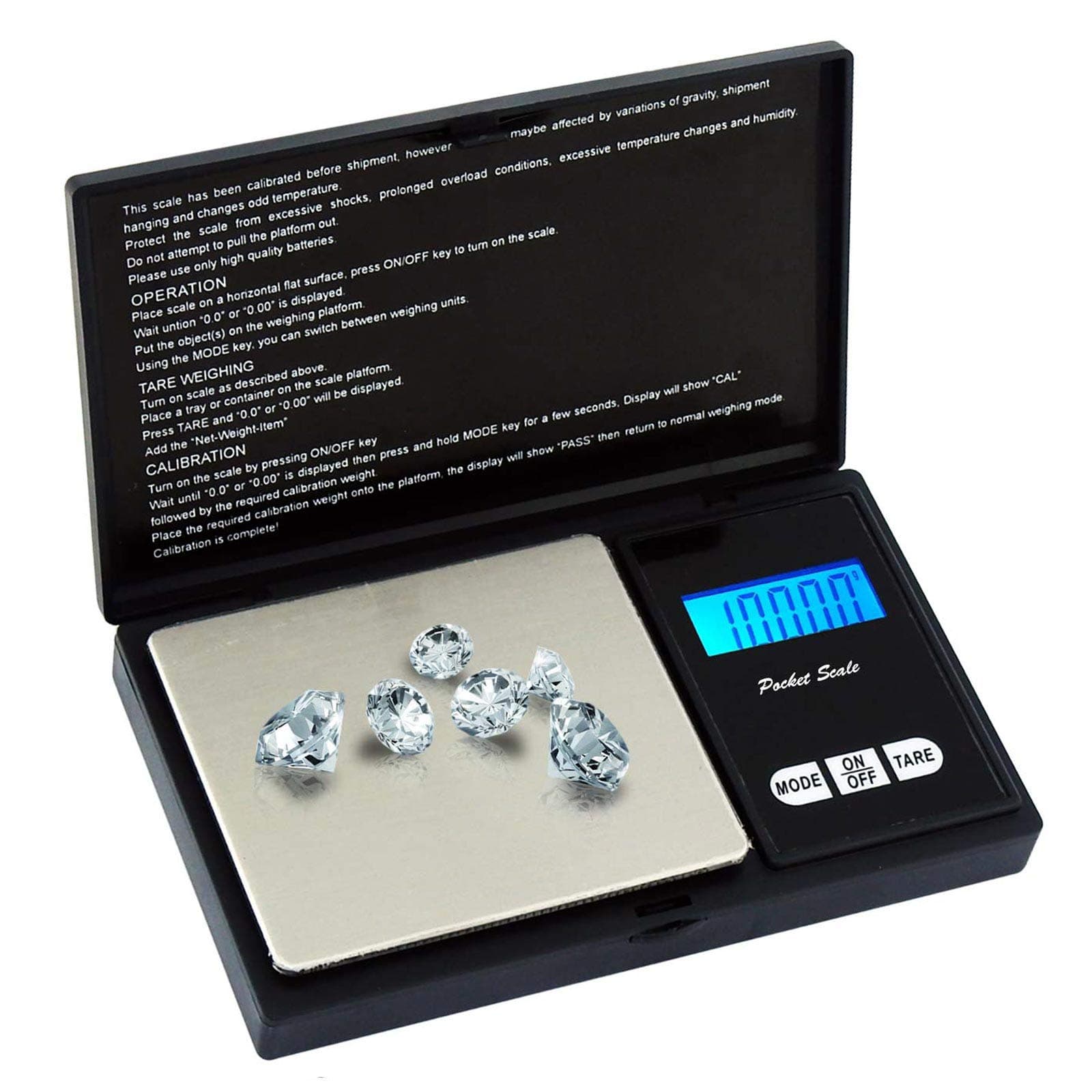 Mini 100g X 0.01g Electronic Jewelry Gold Gram Balance Gram Digital Pocket SCale Digital scales Jewelry