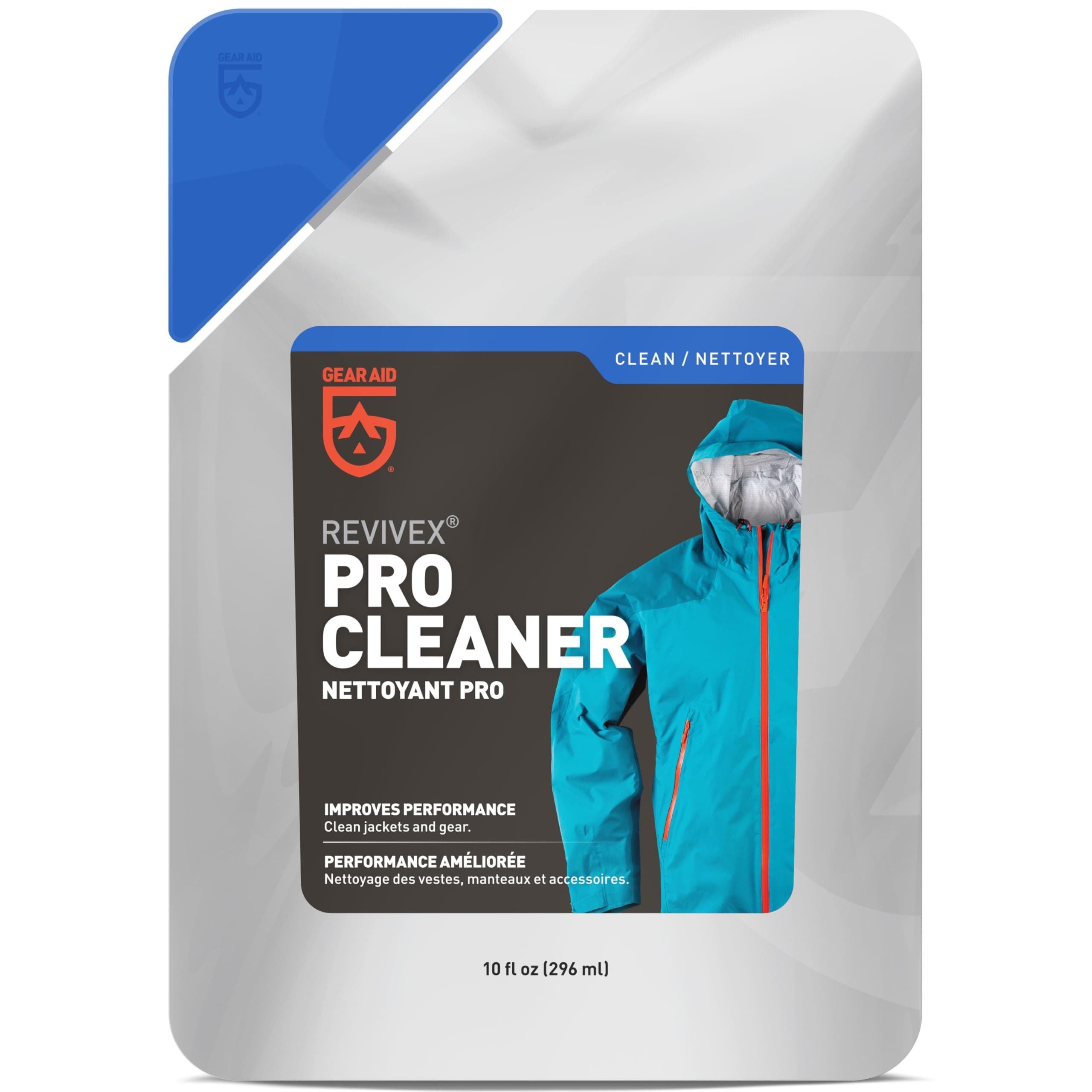 Gear Aid Revivex Pro Cleaner 10oz Safely Cleans Gear Synthetic Fabrics (2-PACK)