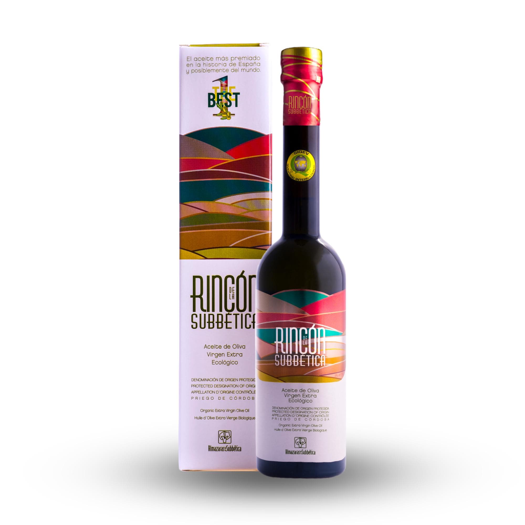 Rincon de la Subbetica Extra Virgin Olive Oil/World's Best Organic Olive Oil / (250ml)