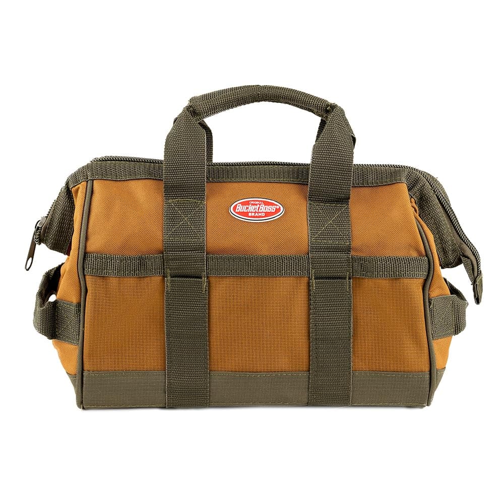 Bucket BossBucket Boss Gatemouth 12 Tool Bag in Brown, 60012, 7 liters