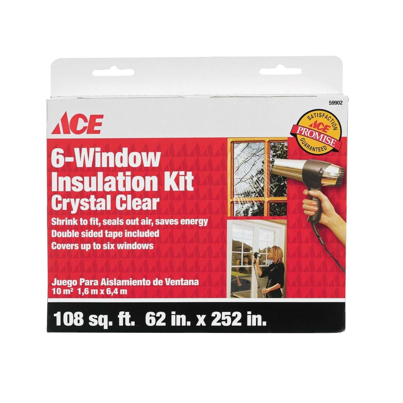 Ace Shrink Film Window Kit Heat With A Portable