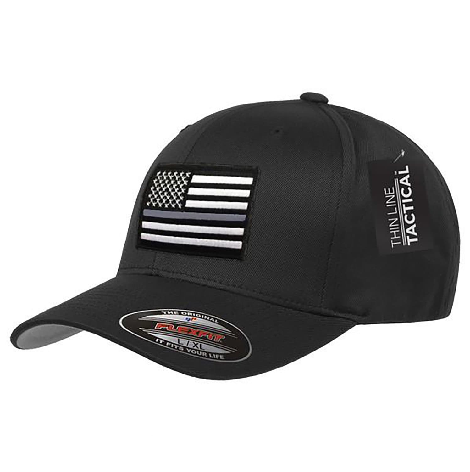 Thin Line TacticalFlexfit Thin Silver Line Hat