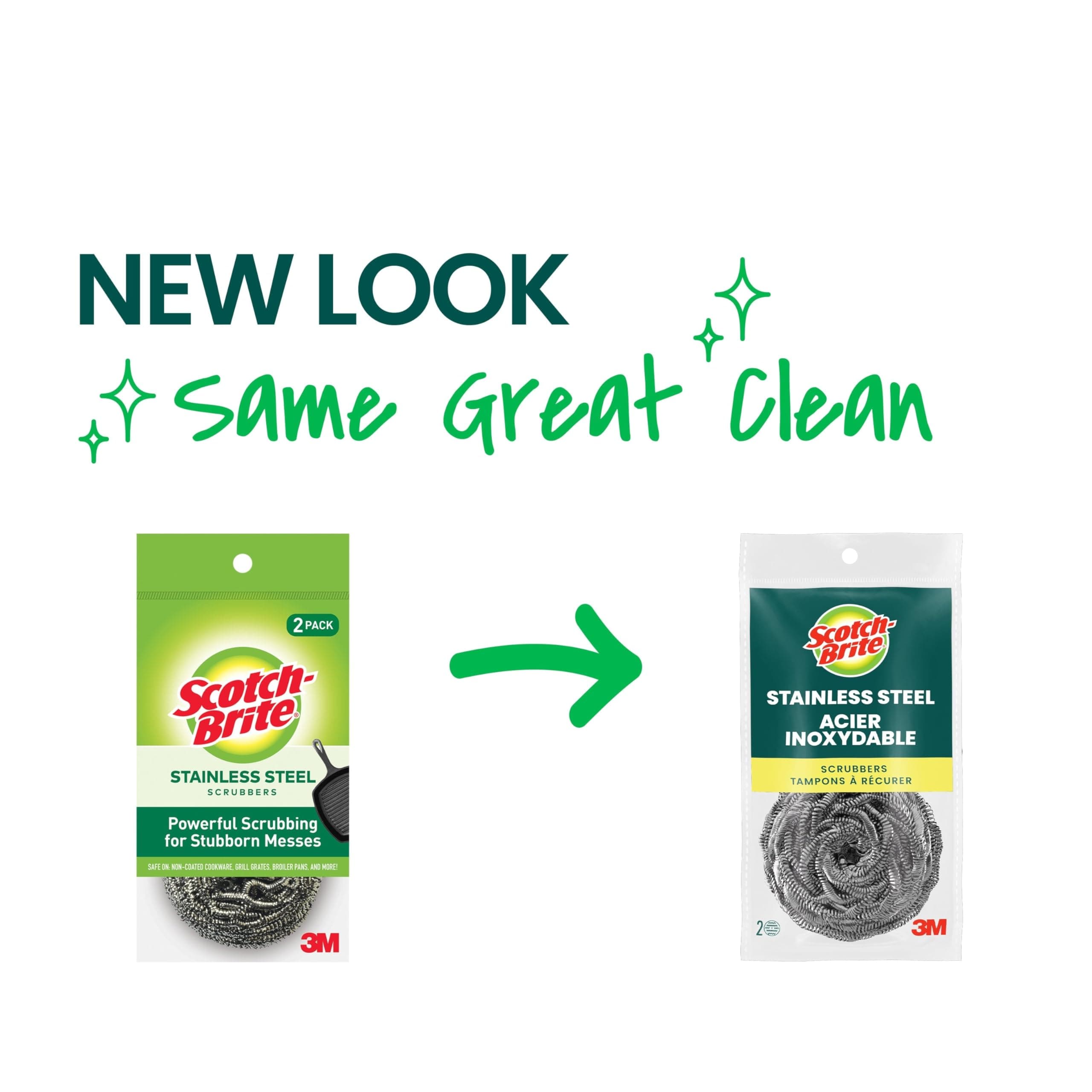 Scotch-Brite Stainless Steel Scouring Pad