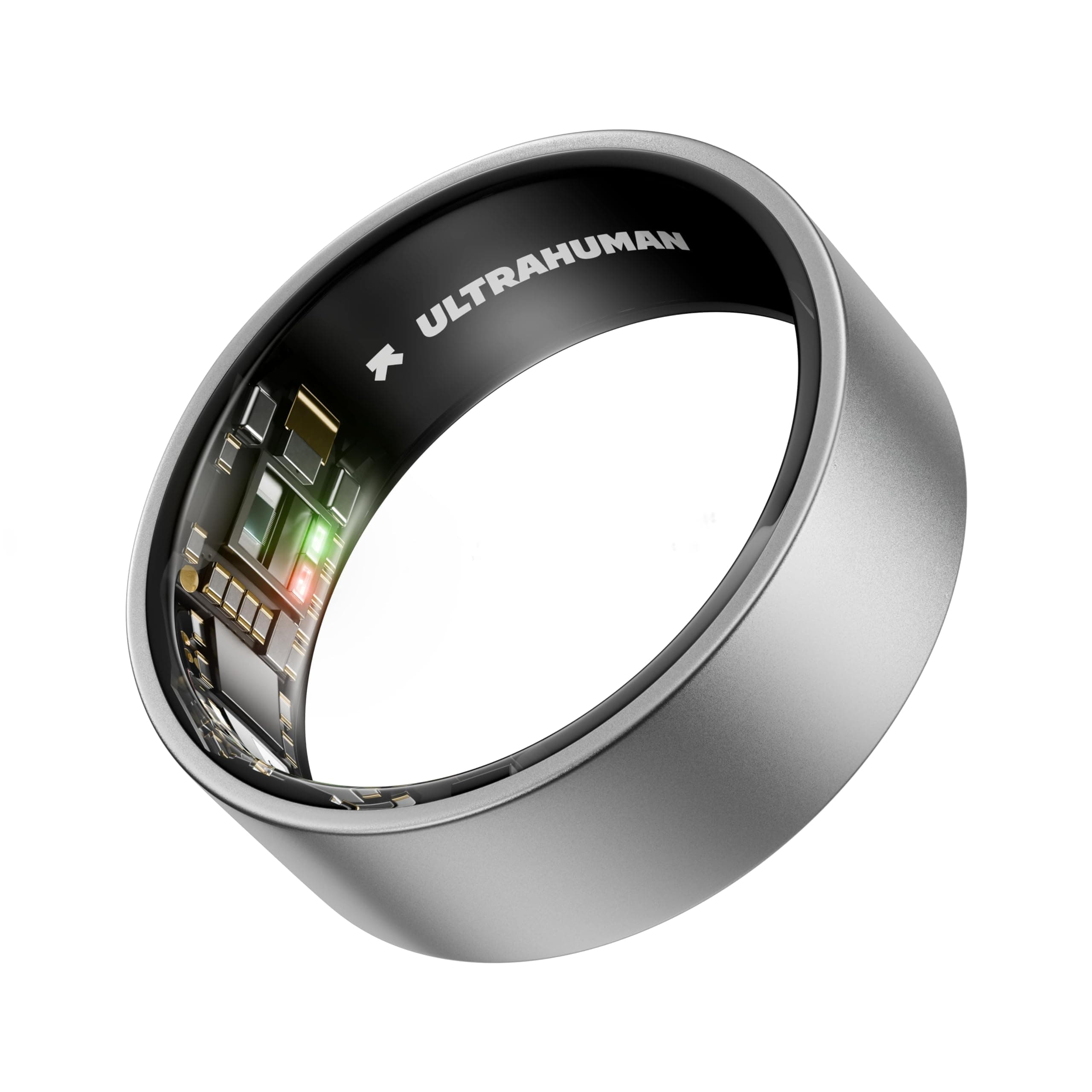 - Ring AIR - Raw Titanium - Size 8 - Smart Ring | No App Subscription Fee | Size First with Sizing Kit | Sleep, Activity & Heart Rate Tracking | Fitness Ring for Men & Women