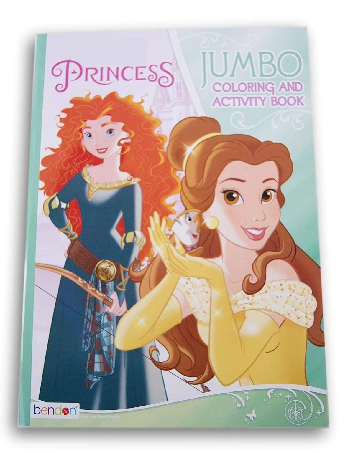 Disney Princess Coloring and Activity Book - 80 Pages