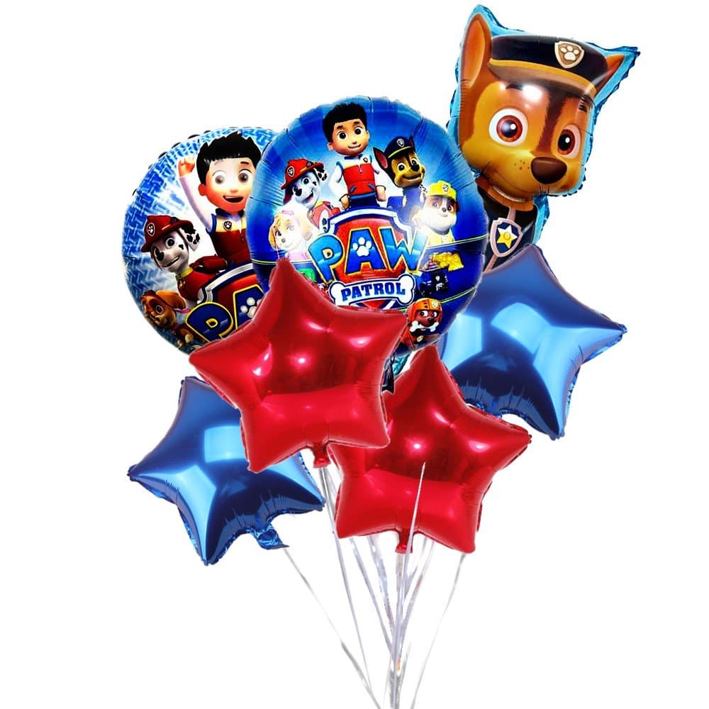 Deluxe eShops Paw Patrol Birthday Balloon Bundle