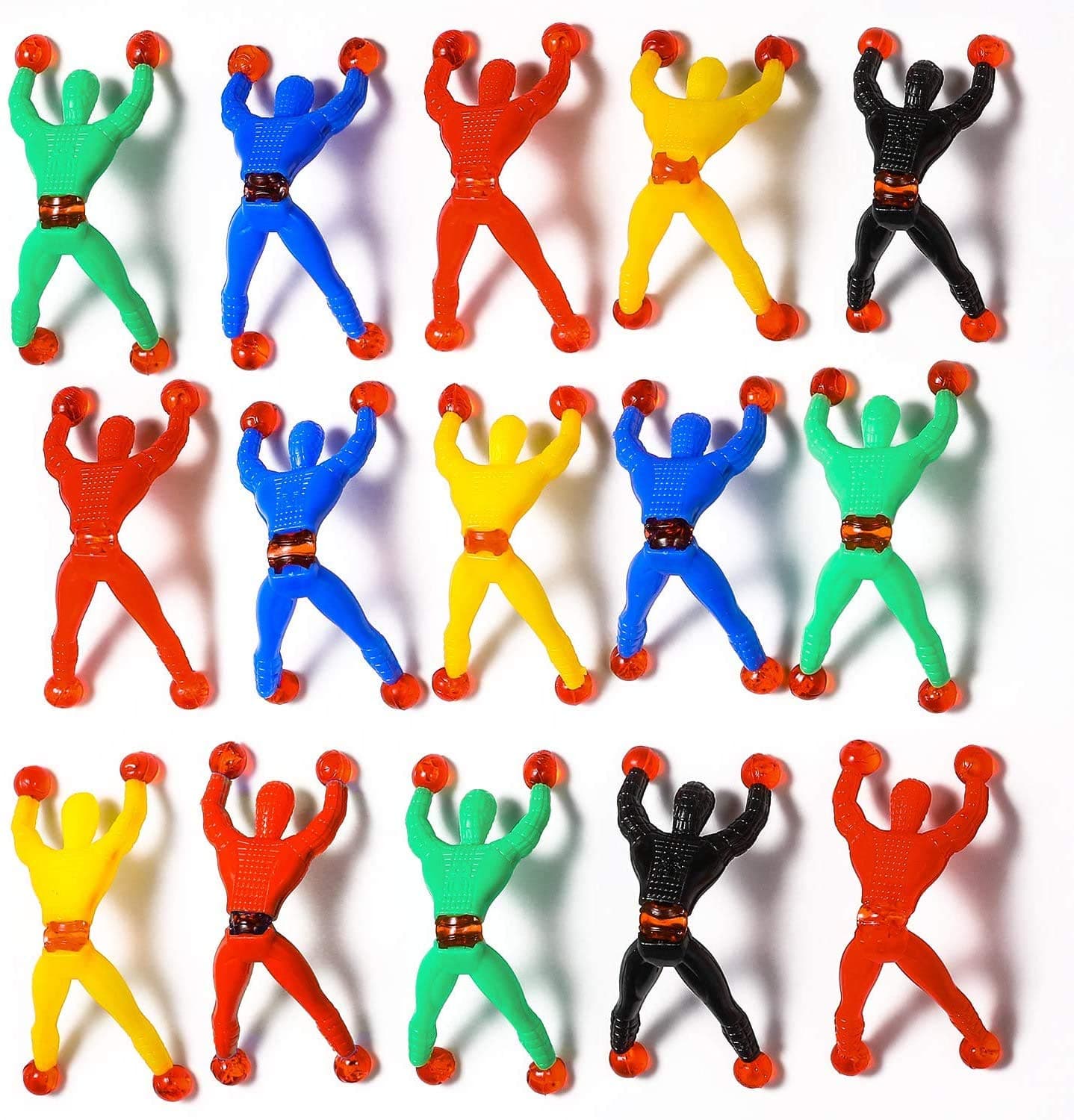 ANNIUP 10 PCS Sticky Climber Men Toys,Window Crawler Men Sticky Wall Climbers Rolling Men Stretchy Sticky Toys Novelty Stress Sensory Fidget Toy for Men Kids Children