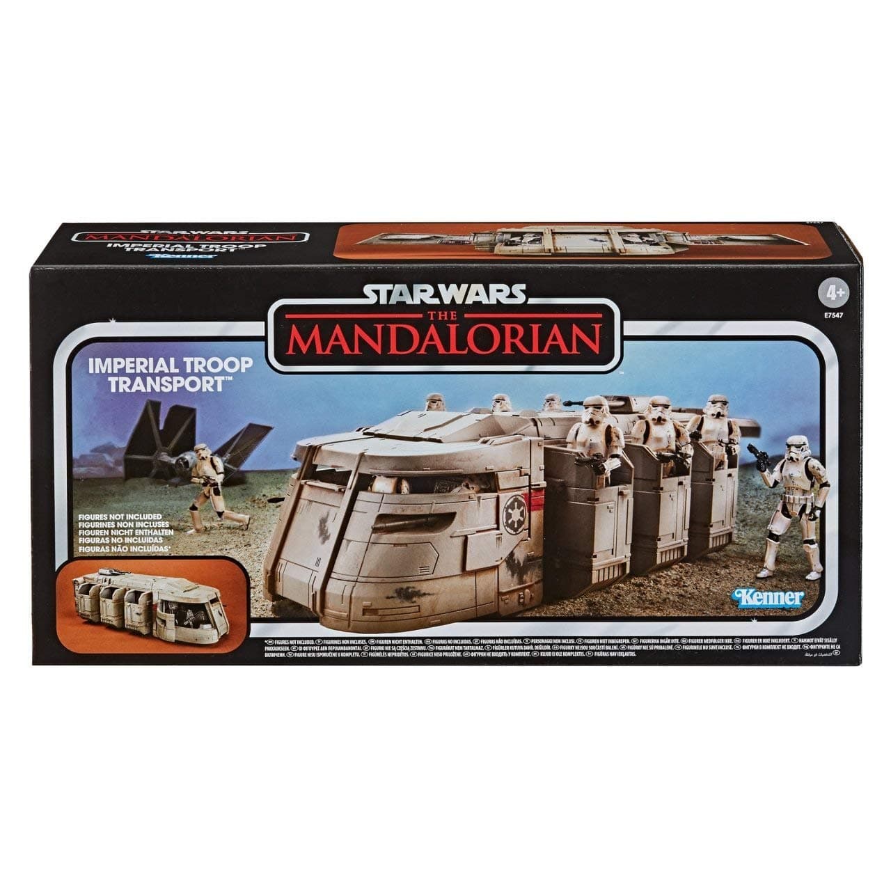 Star Wars The Vintage Collection The Mandalorian Imperialer Truppen-Transporter Fahrzeug, Spielzeug für Kids ab 4 Jahren