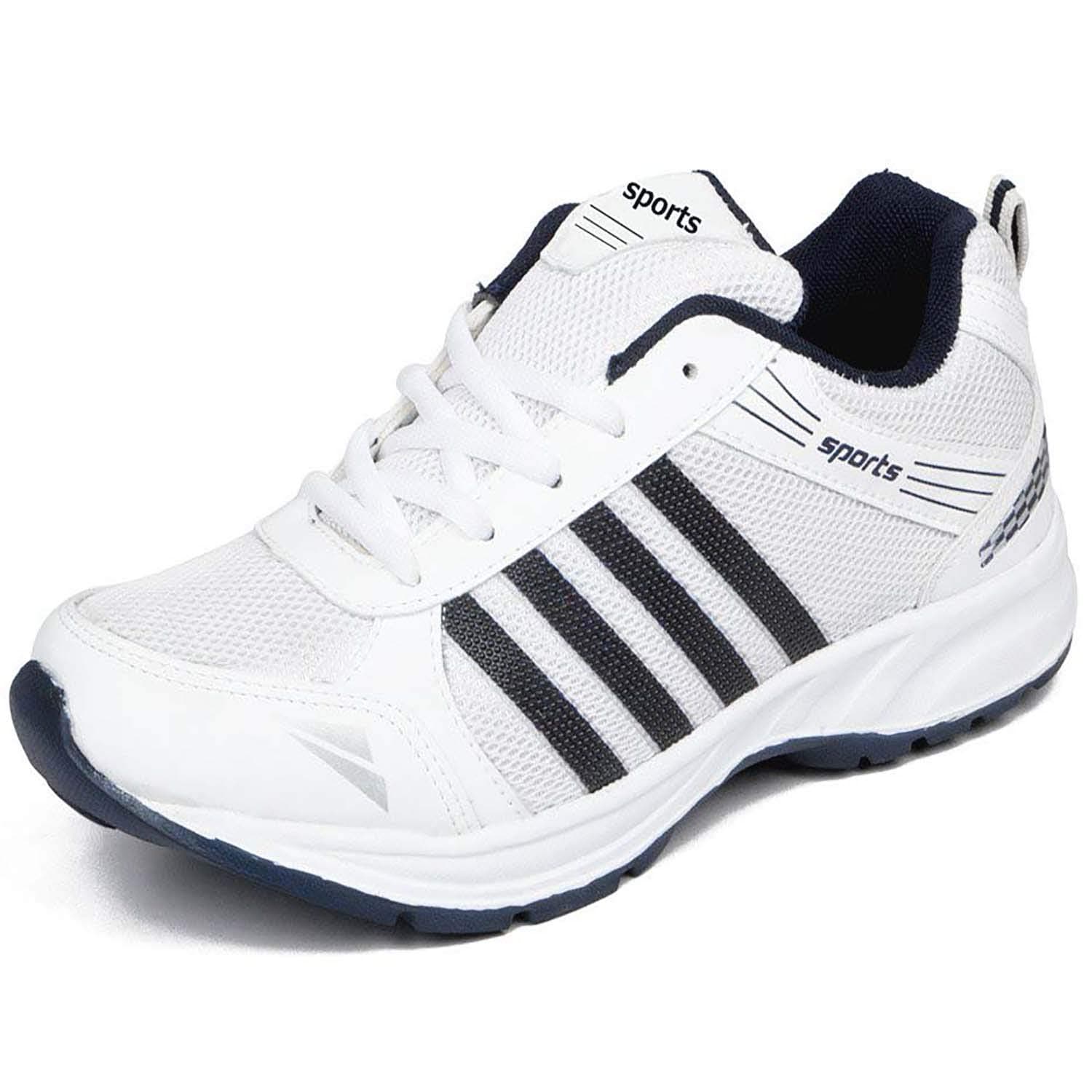 Ethics Men's Stylish Multi-Colored Sports Shoes (8 UK/in, L White)