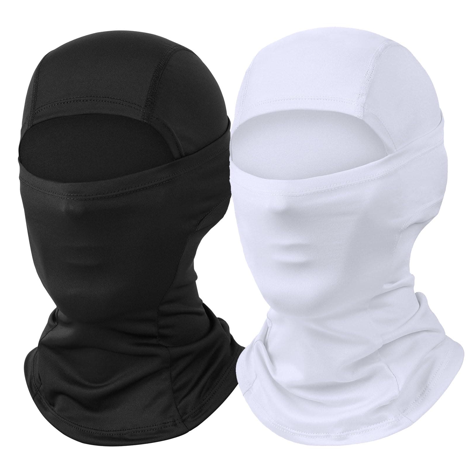Ski Mask for Men 2 Pack Balaclava Face Mask Women Shiesty Ski Mask Summer Full Face Cover Sun Protection Football Motorcycle