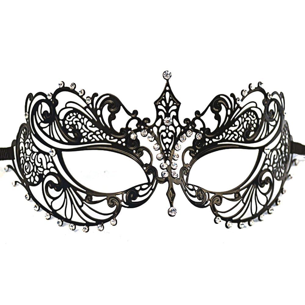 AoLice Venetian Lady Party Mask Halloween Masquerade Ball Mask Multicolor