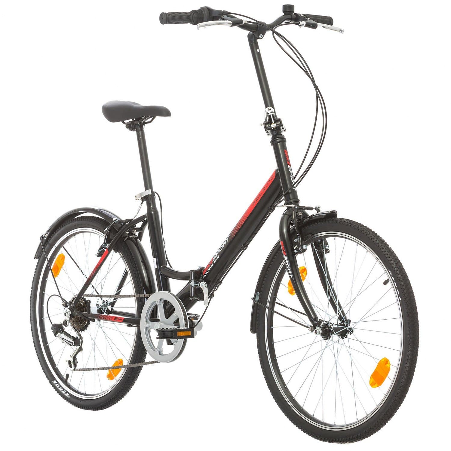 Bikesport FOLDING Bike 24 inch wheels Shimano 6 gears