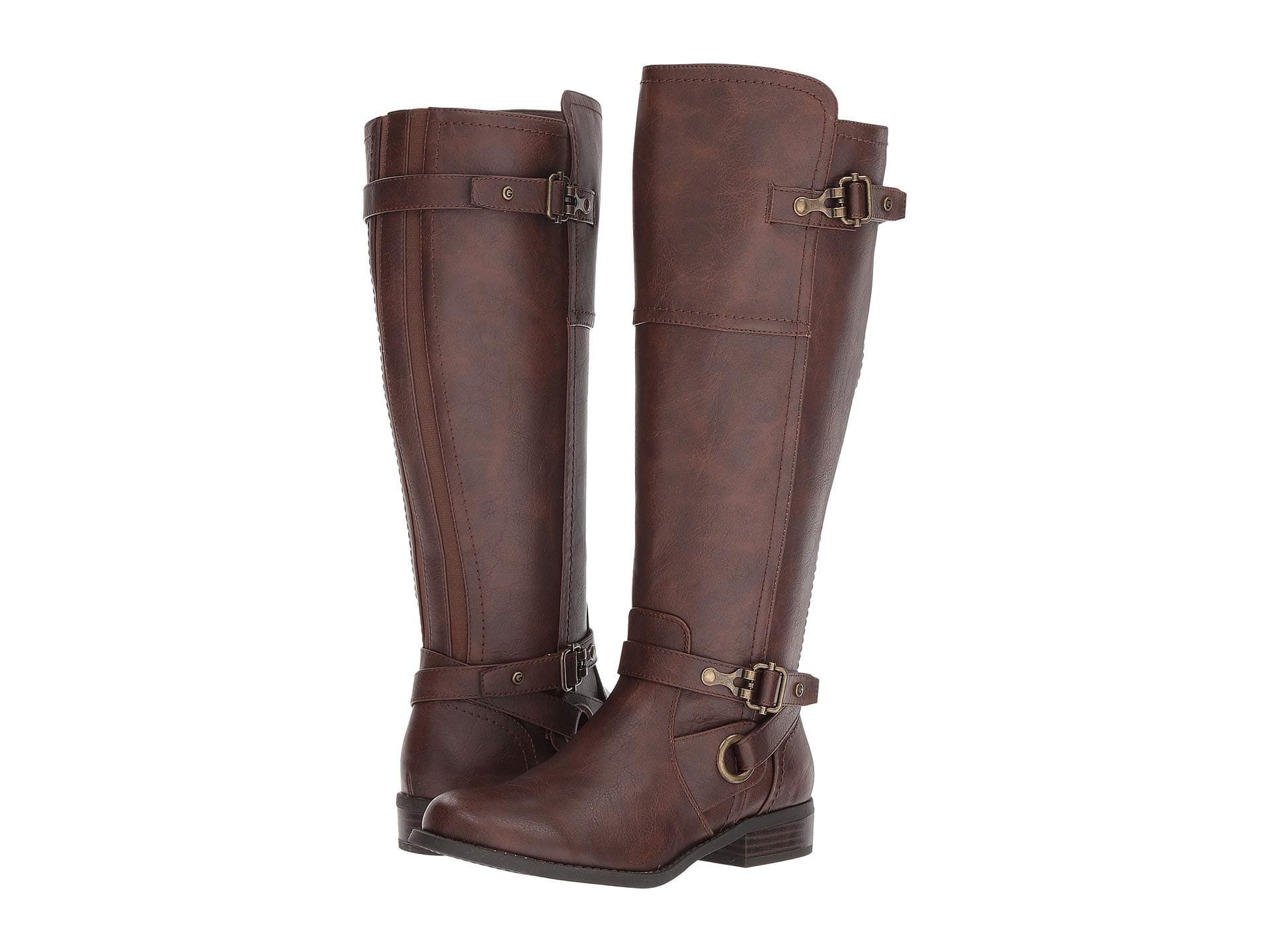 G By Guess Harvest Wide Calf Boot For Women Brown 5