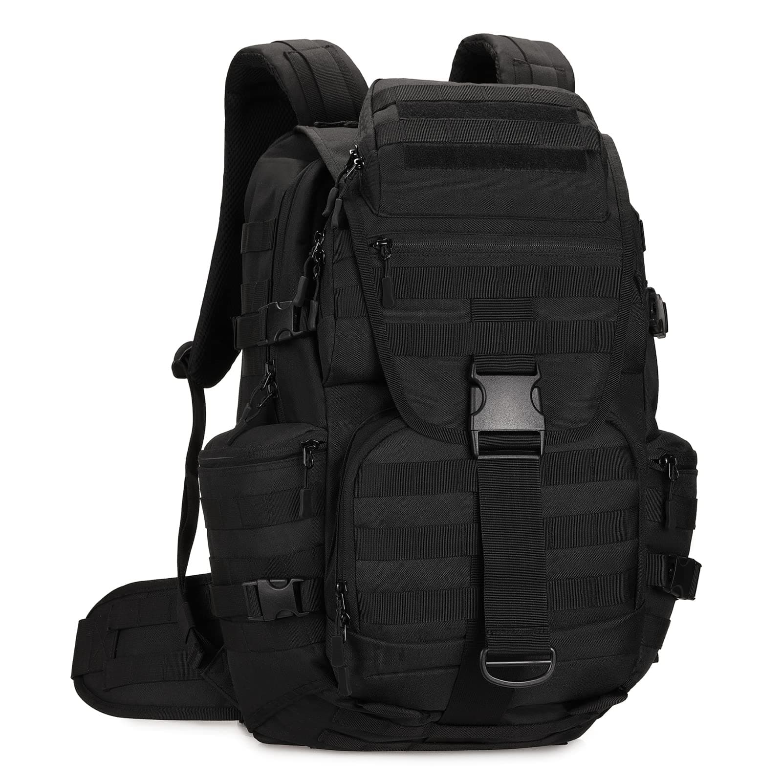 50L/60L Tactical Backpack, Military Backpack 3 in 1 Large Molle Backpacks, Travel Rucksack Hiking Luggage Handbag Crossbody Bag for Men Women Outdoors Hiking Hunting Travelling Camping Trekking