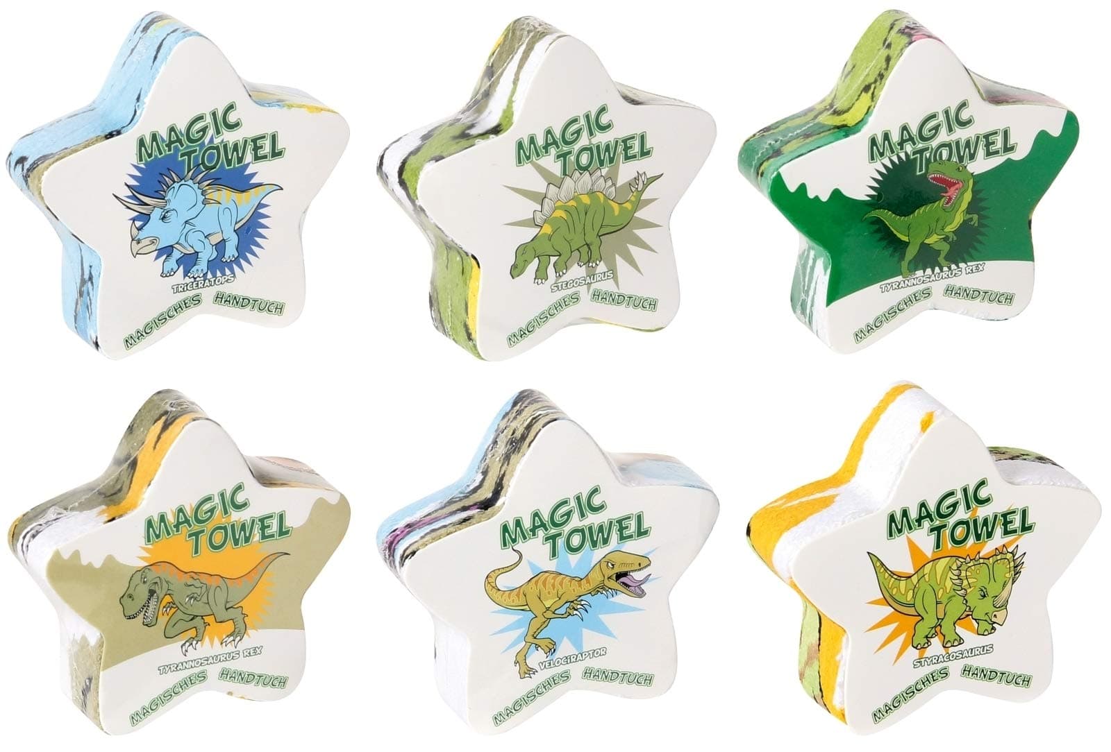 Magic Expandable Dinosaur Flannel - 6 Designs Available