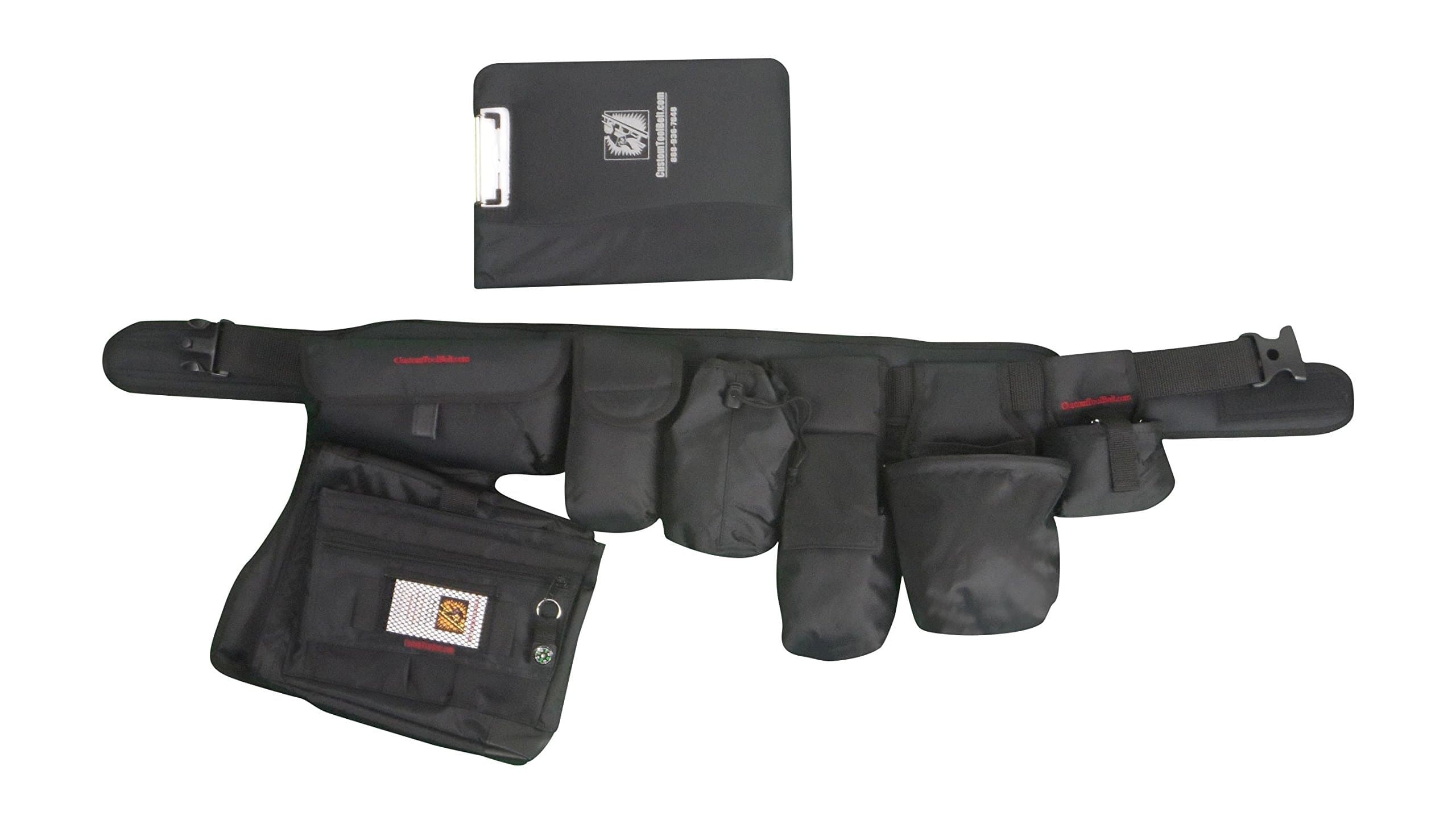 CustomToolBelt - CatManDo BLACK adjuster/estimator Tool Belt small (up to 30" waist)