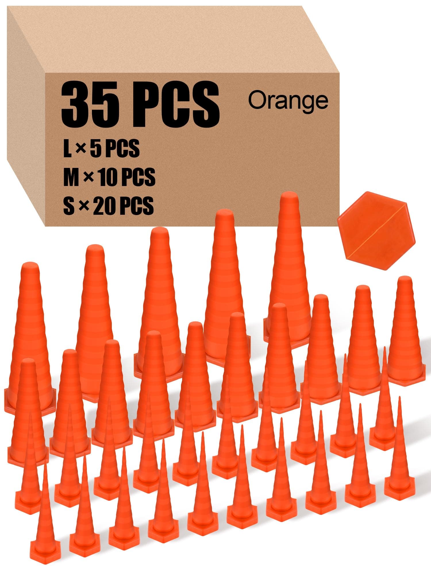 Innconee 35 Pcs Hydraulic Oil Service Plugs Large Medium Small Sizes Multi Pack Rubber Plugs Drip Proof Hose Plugs Industrial Hydraulic Plug Kit for Irrigation Kitchen Drain Source, 3 Sizes