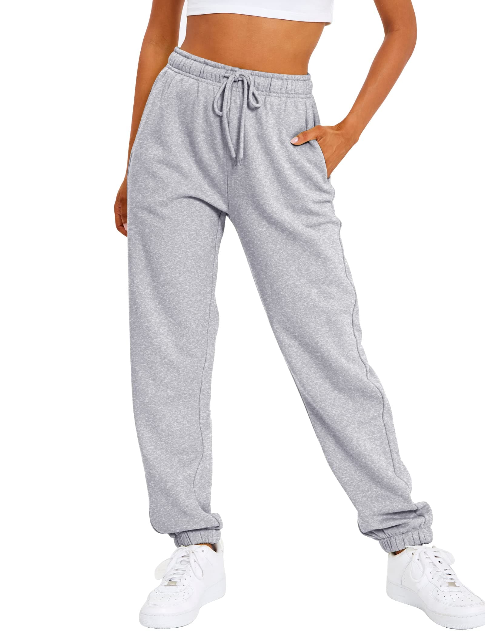 Women's Casual Baggy Fleece Sweatpants