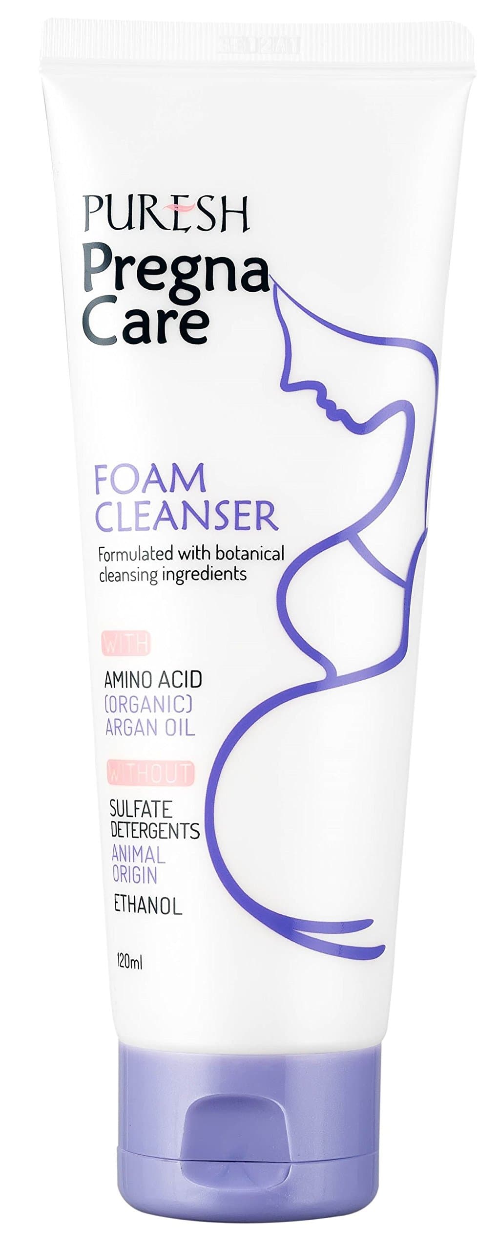 Puresh Pregna-Halal Certified Natural Pregnant Care, Foam Cleanser, harmless, safe to use for pregnant women, babies or anyone