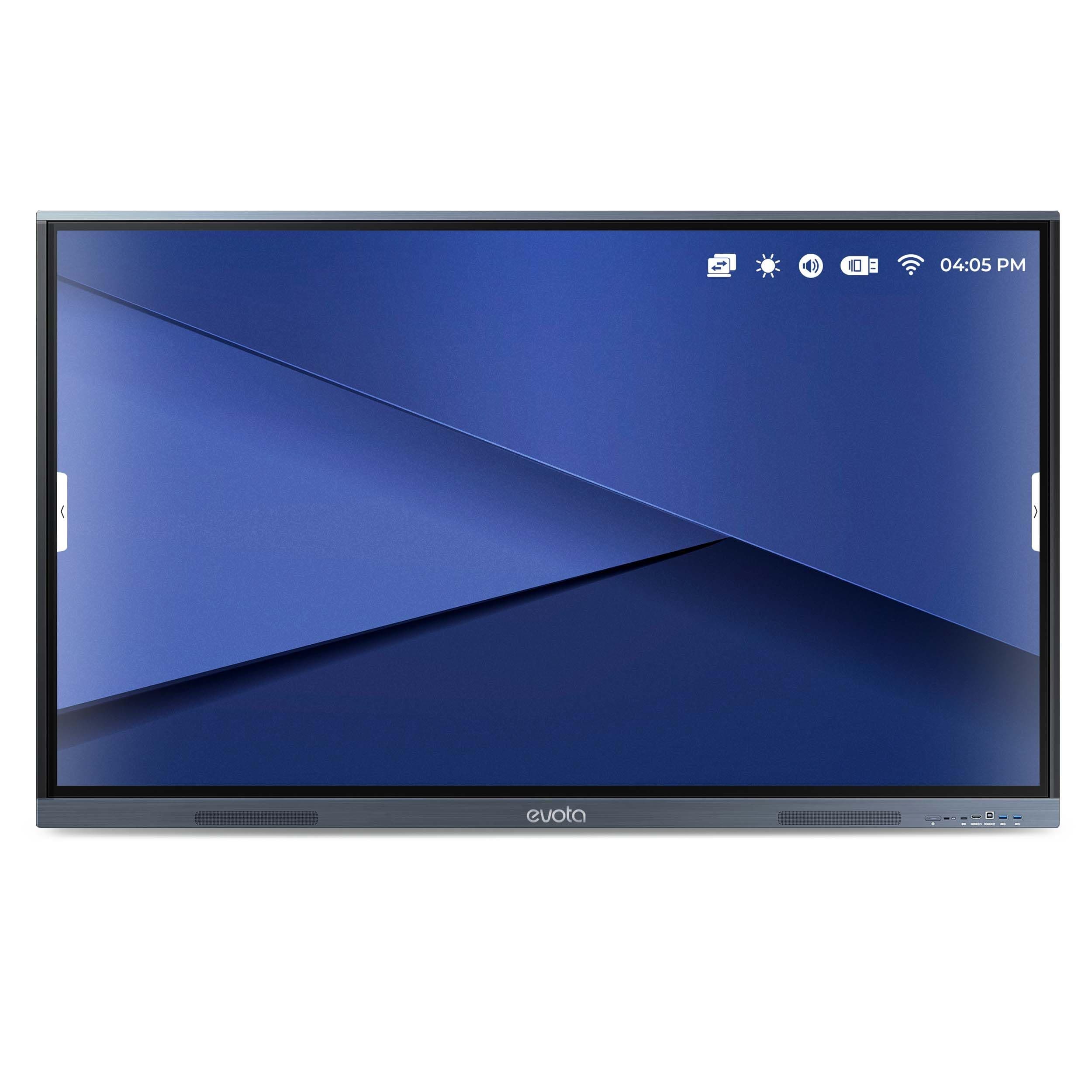 evota Old Digital Smart Board for Teaching, 75 inch Interactive Flat Panel Without New Features