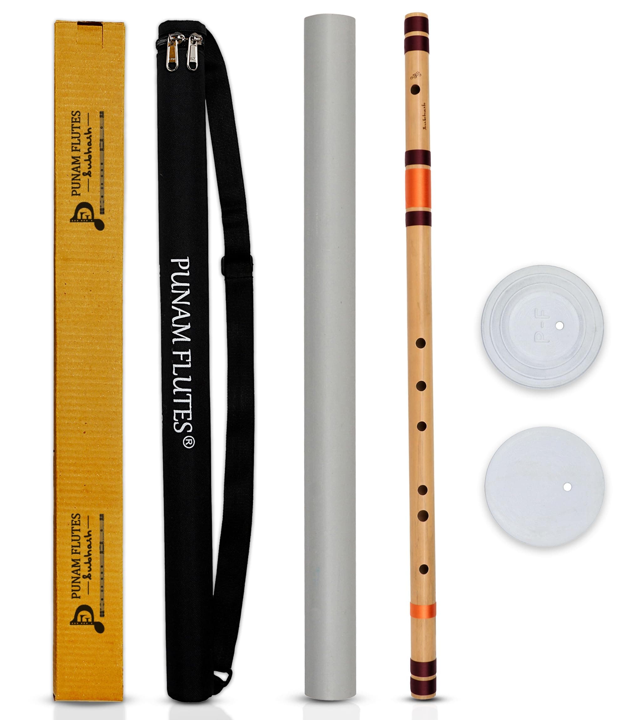 E Natural Base Right Hand Indian Bansuri Size 29.3 Inches