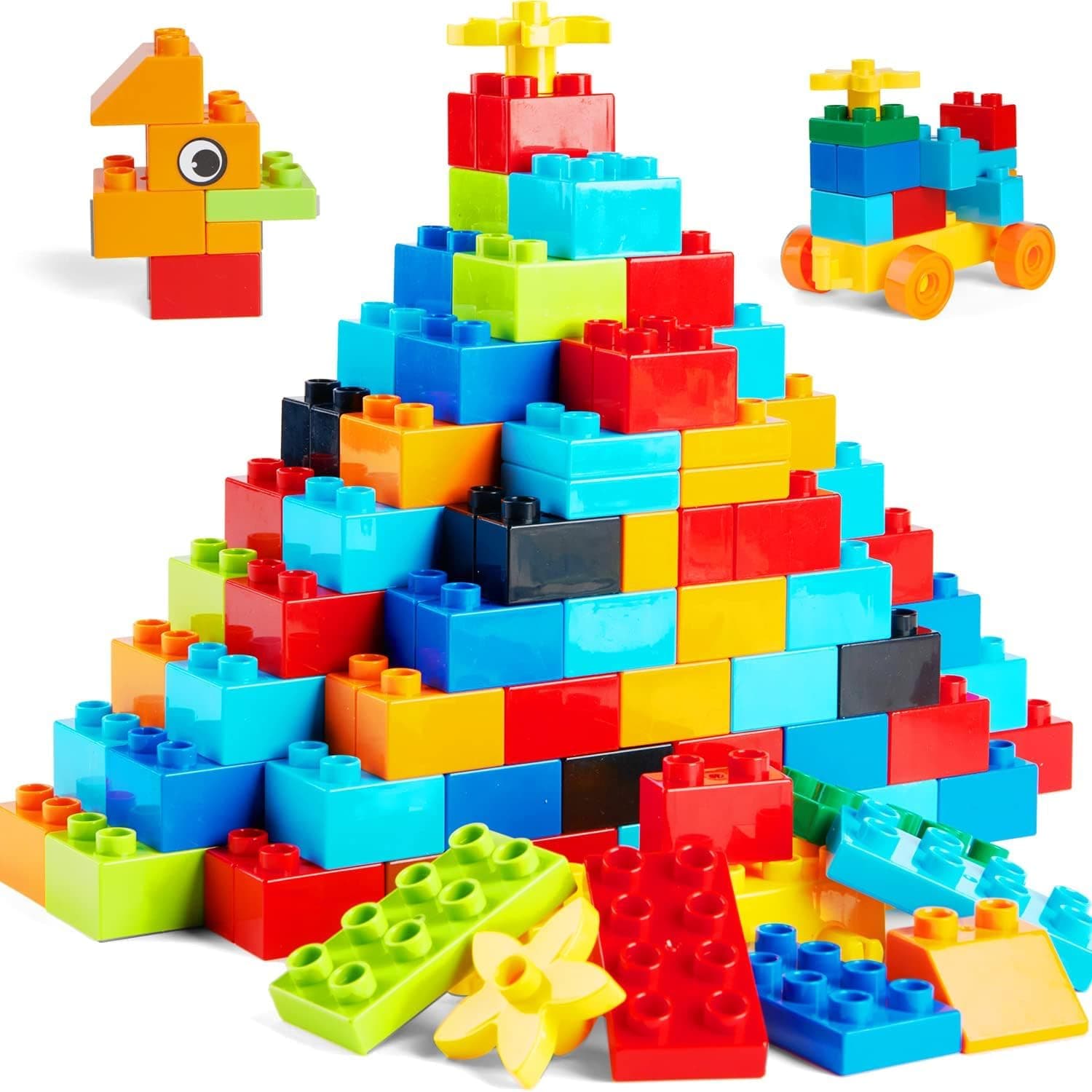 WYSWYG Large 240 Pieces Building Bricks