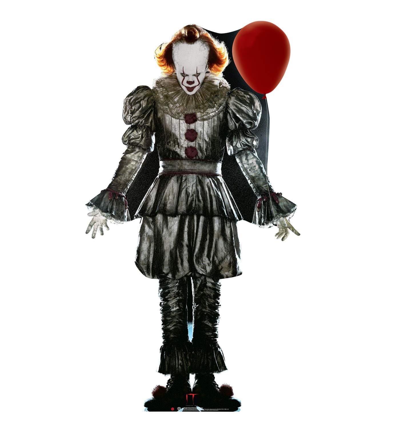 Pennywise with Balloon Life Size Cardboard Cutout Standup - IT Chapter 2 (2019 Film)
