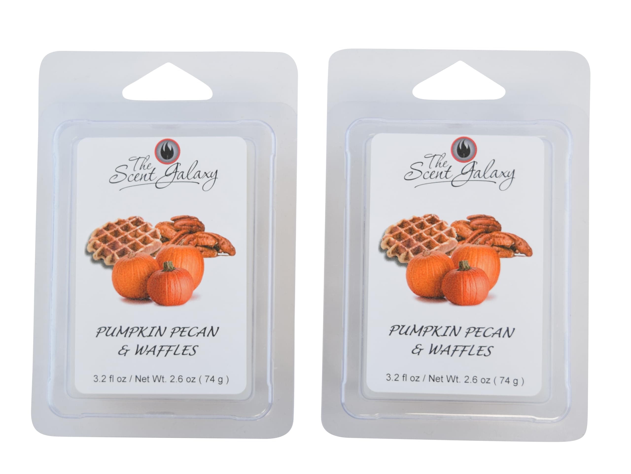 Pumpkin Pecan Waffles Wax Melts, Highly Scented, 2 Pack