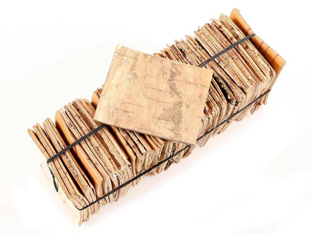 KnifeKits: Knife Handle Material - Birch Bark Wood