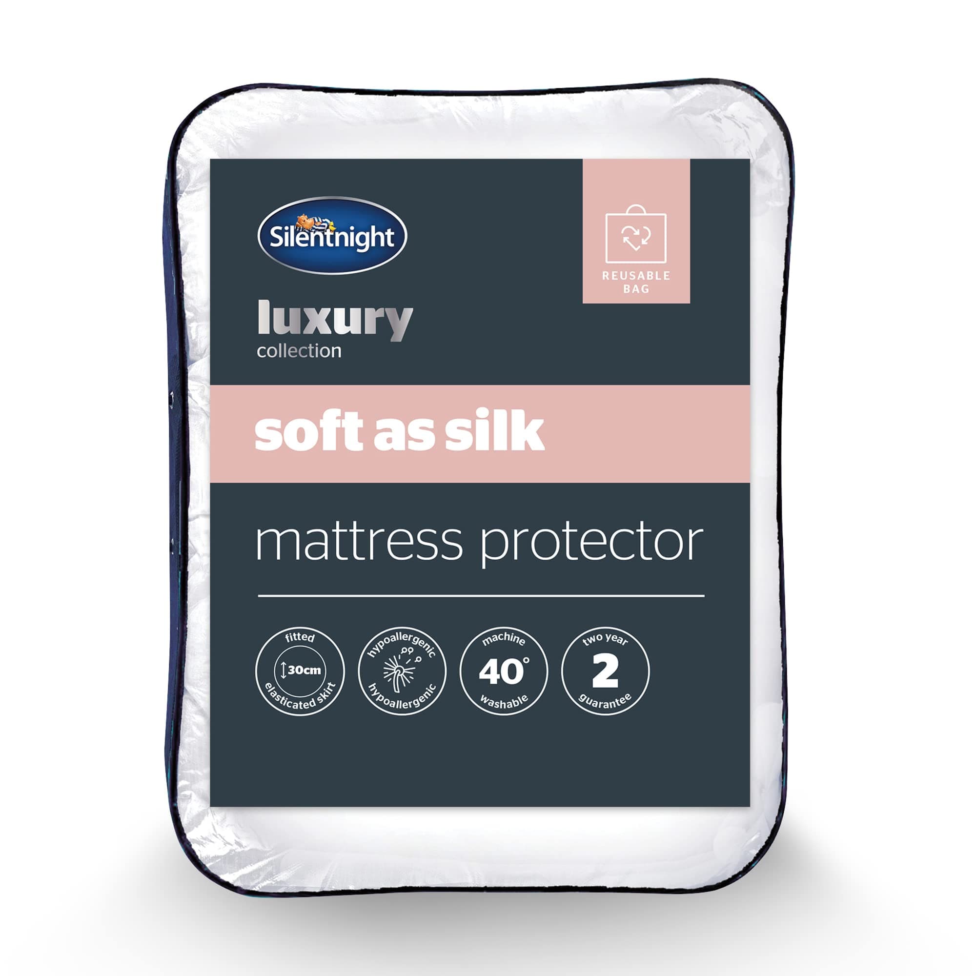 Silentnight Soft as Silk Mattress Protector