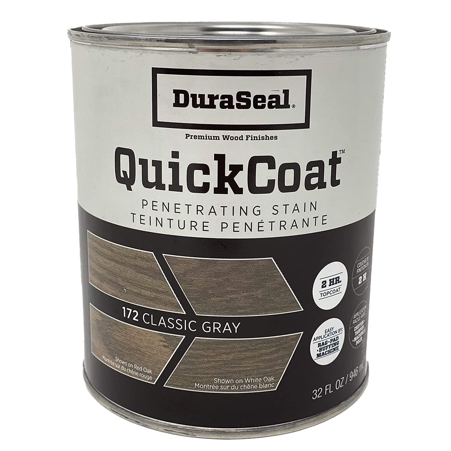 Dura Seal Penetrating Finish Quick Coat - Classic Gray - 32 oz