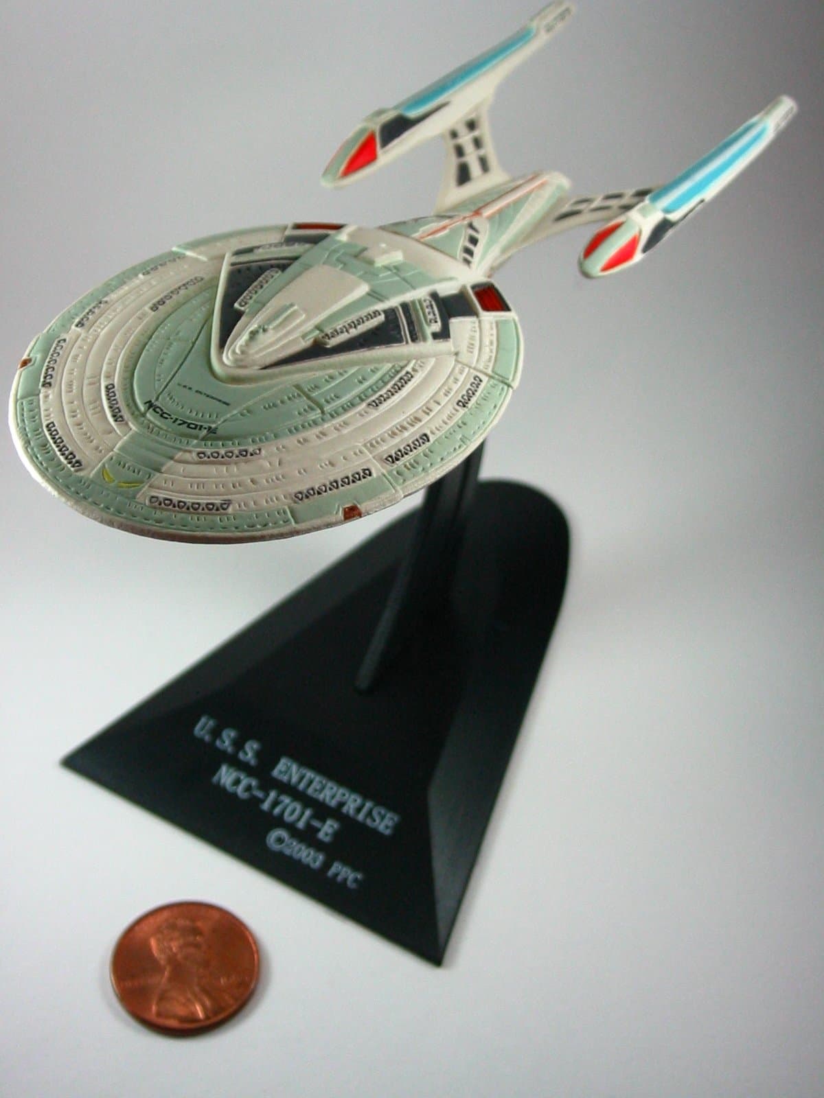 U.S.S. Enterprise NCC-1701-E (Secret Item) Furuta Star Trek Federation Ships & Alien Ships Collection 2 Miniature Display Model