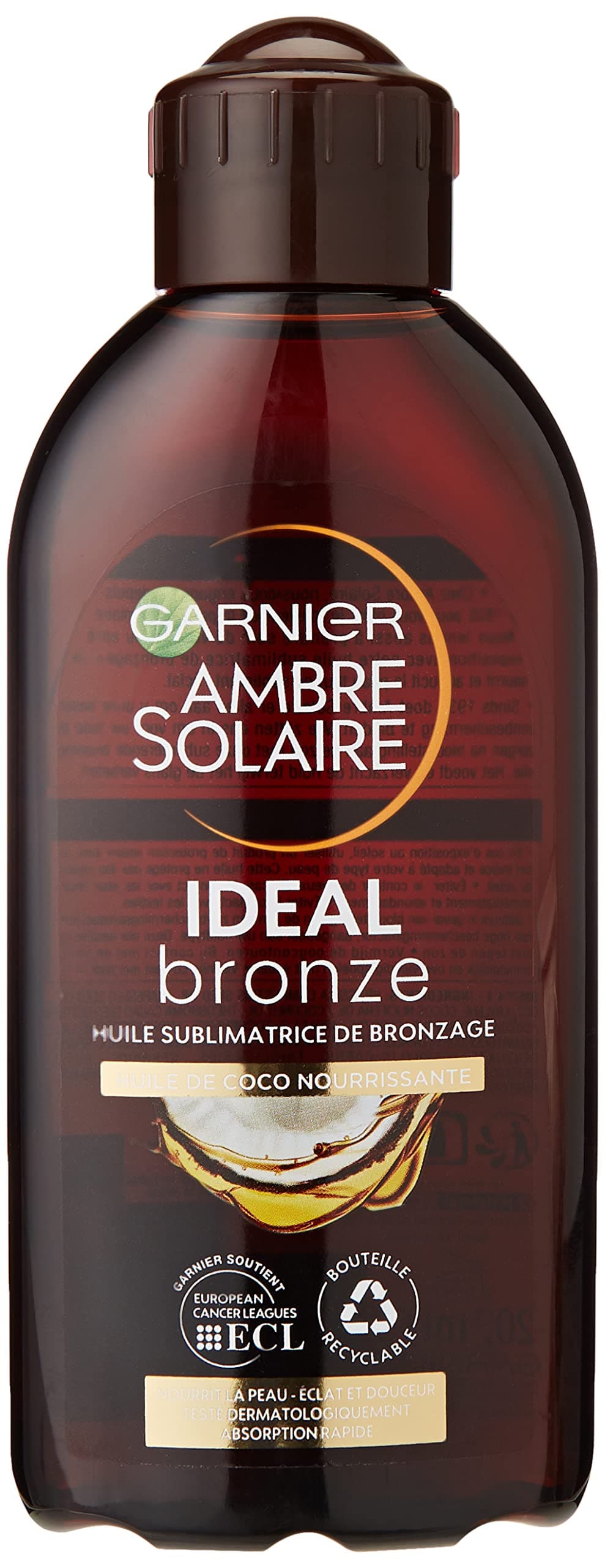 Ambre Solaire - Huile Bronzante Intense aux senteurs de COCO SPF2-200ml