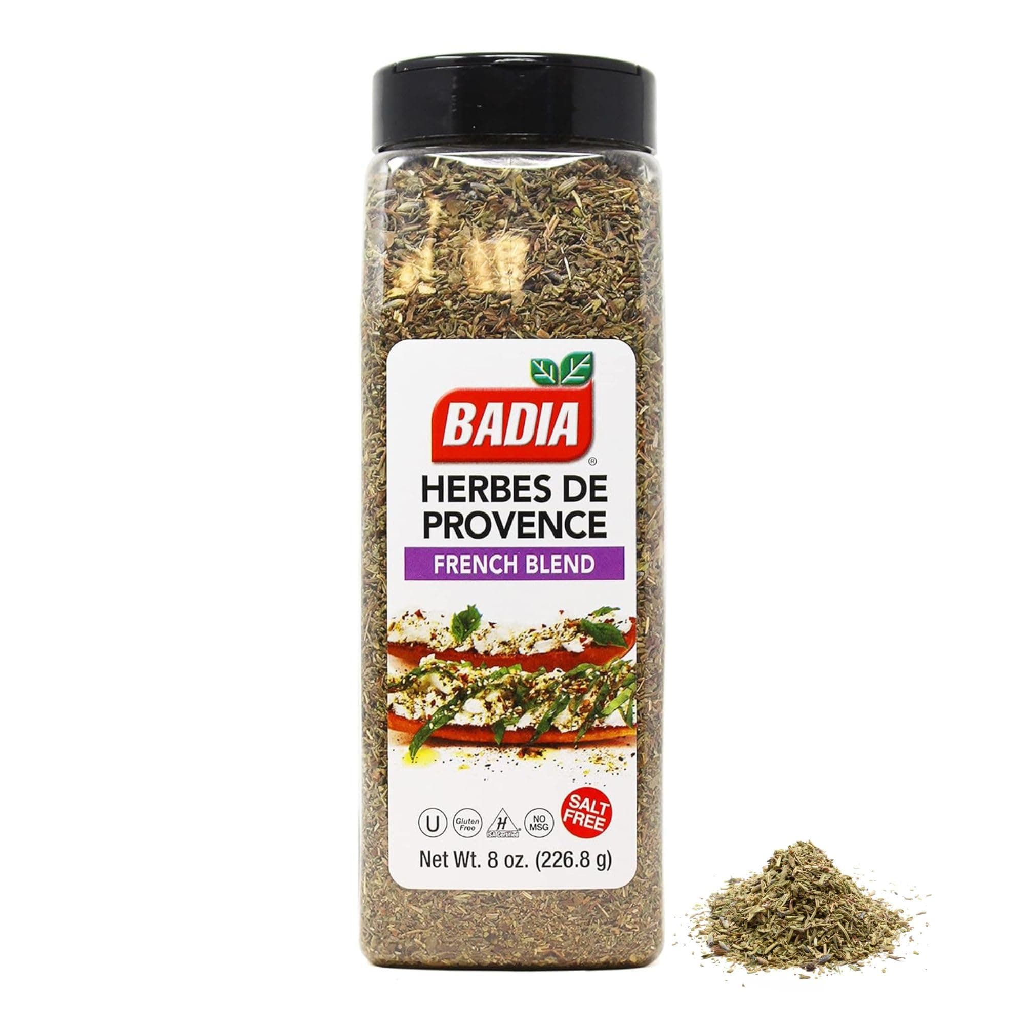 Badia Herbs De Provence Seasoning, French Blend, 8 oz – Traditional French Flavor for Elegant & Everyday Cooking