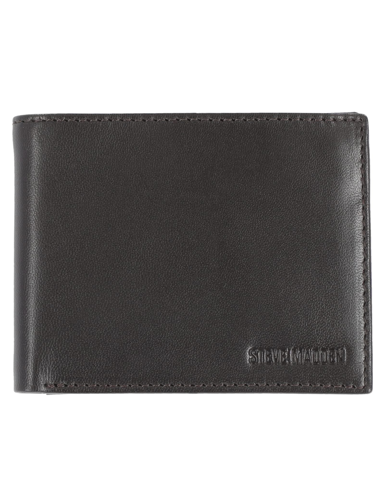 Leather Rfid Blocking Wallet With Extra Capacity Id Window