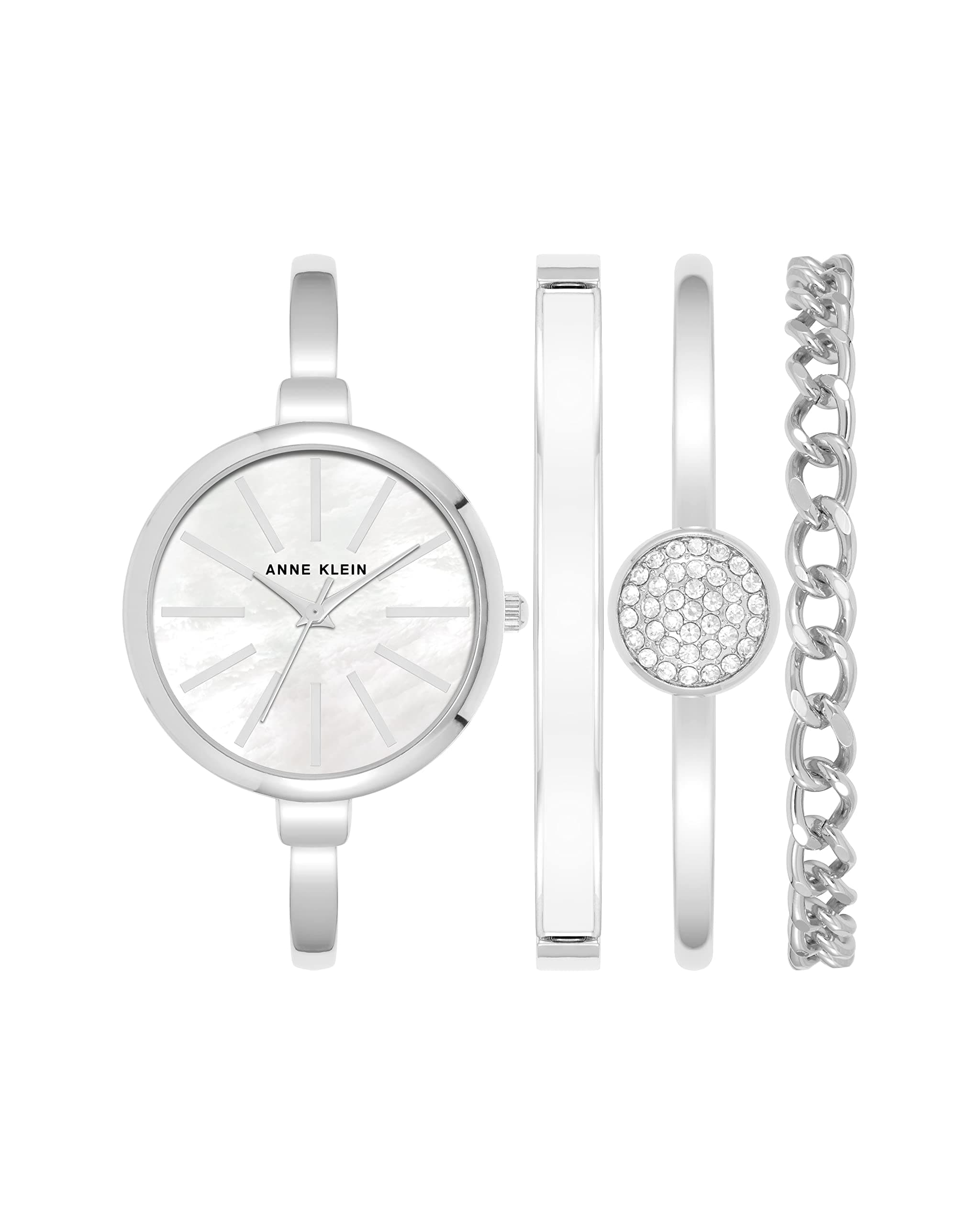 Women's Bangle Watch and Bracelet Set