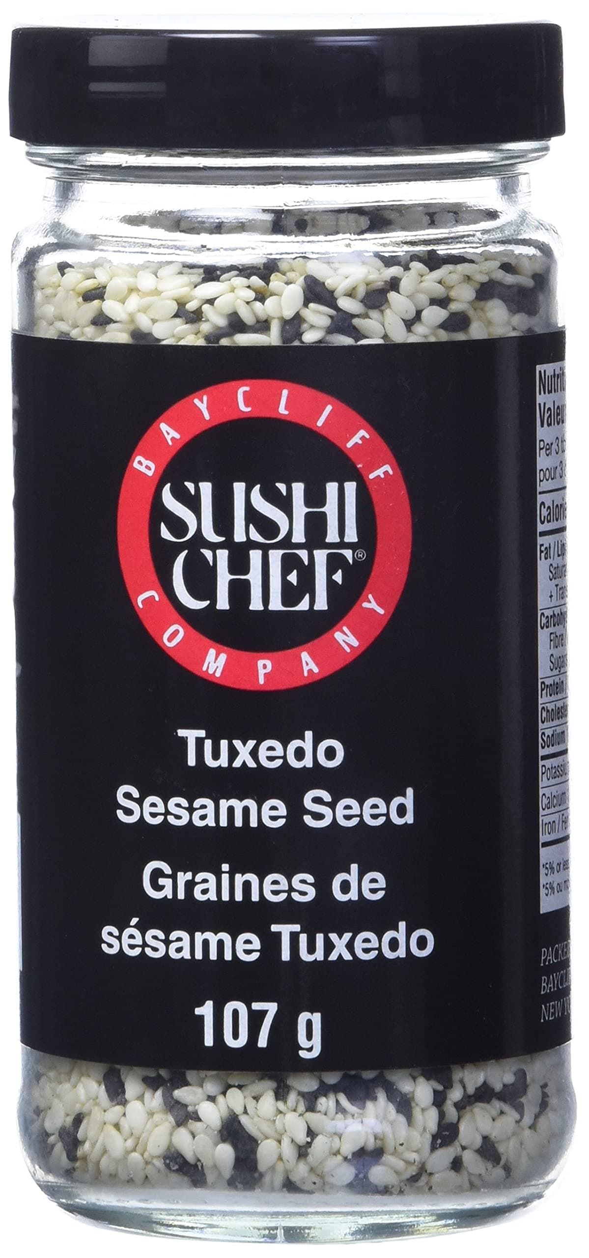 Baycliff Company Sushi Chef Tuxedo Sesame Seed, 3.75 Ounce
