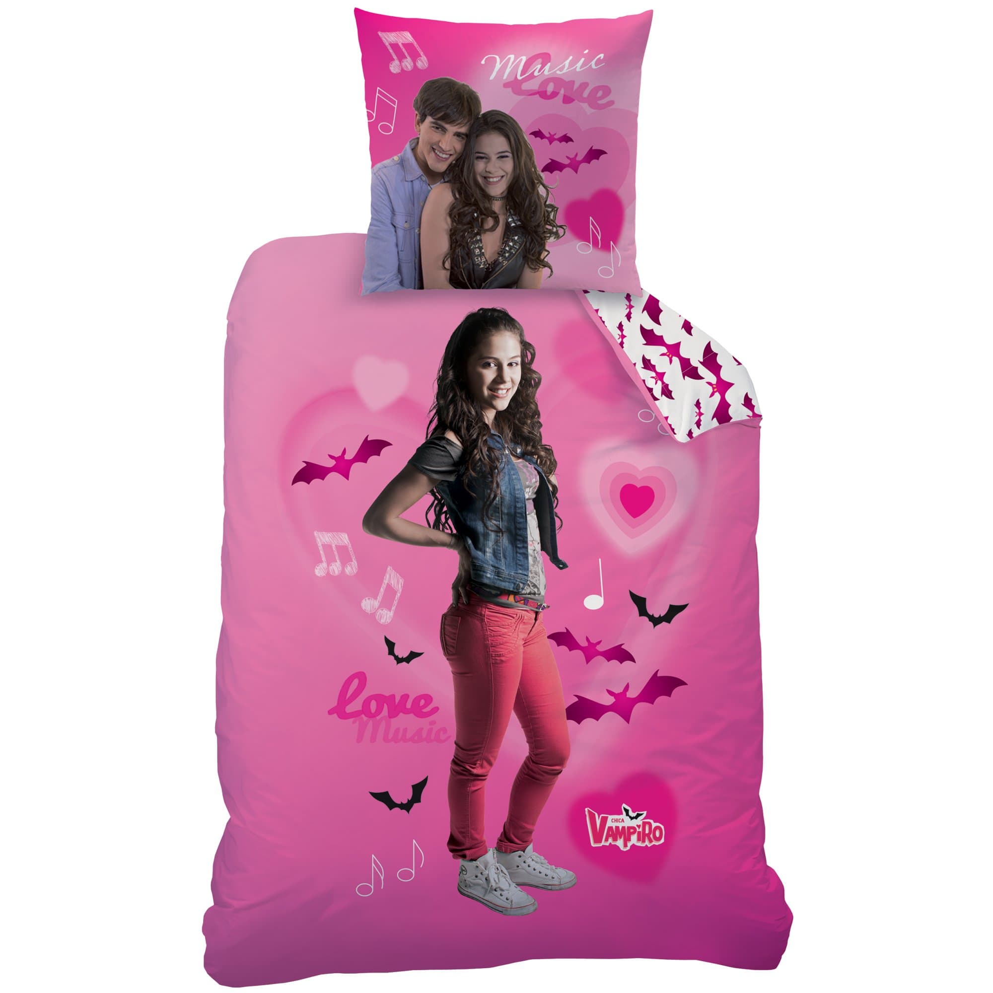 Chica Vampiro Duvet Cover (140 x 200 cm) + Pillowcase (63x63cm) – Love Bedding