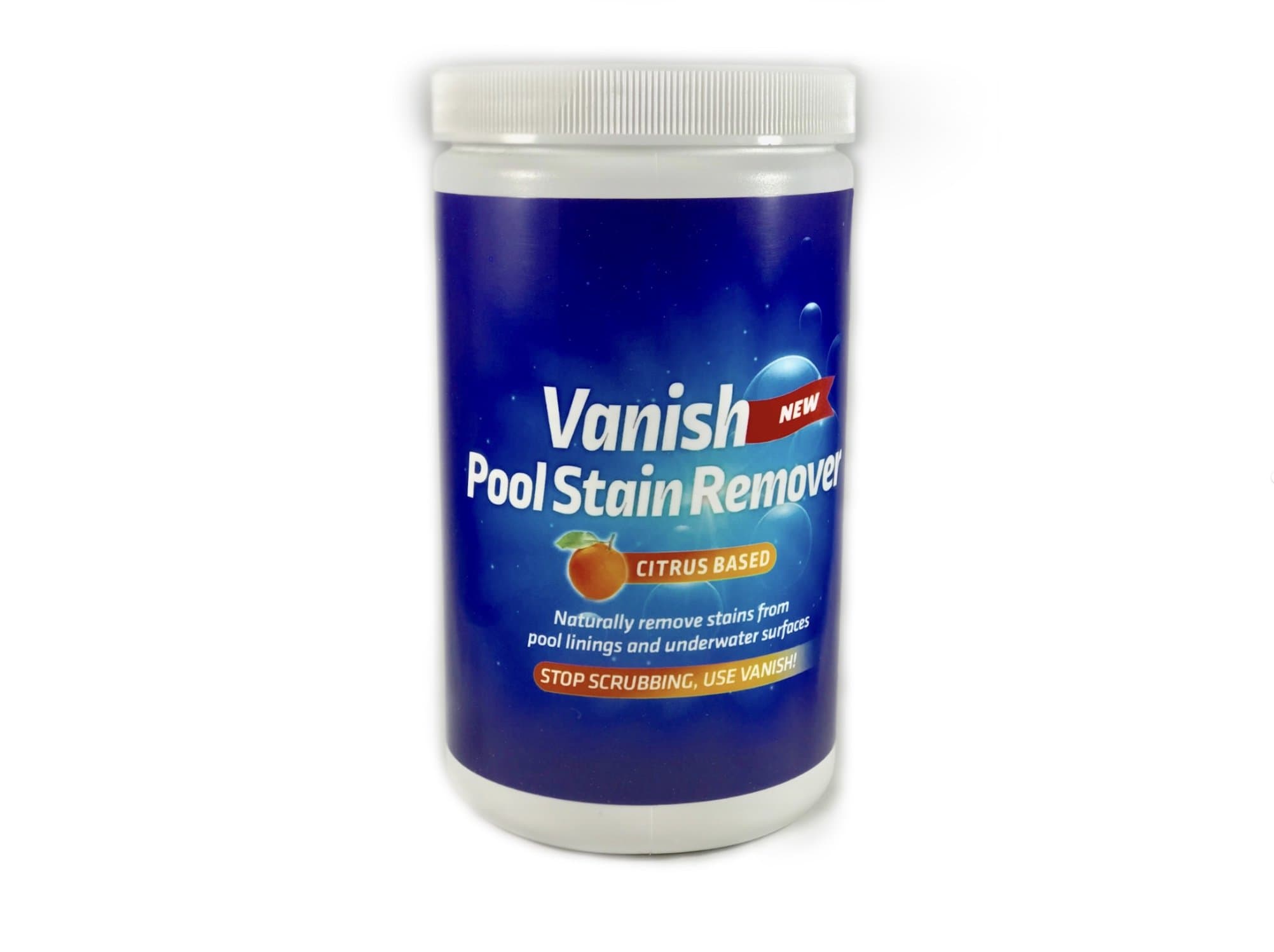Vanish Pool & Spa Stain Remover (2LBS)- Natural Safe Citrus Based, Works Excellent on Vinyl, Fiberglass, and Metals, Removes Rust and Other Tough Stains