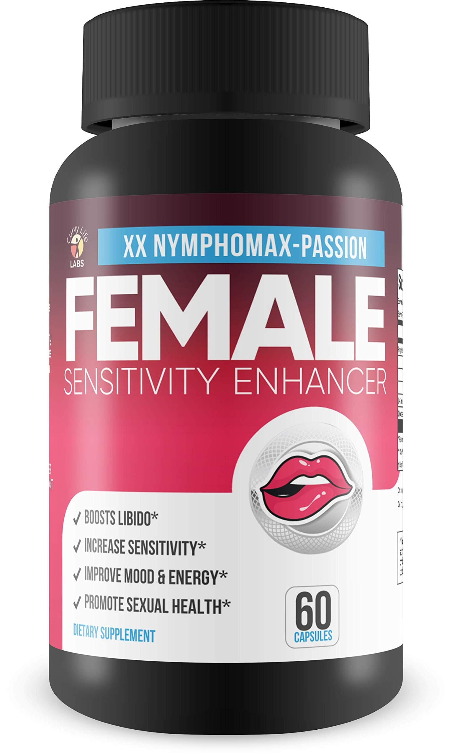 NymphoMax Passion - Sensitivity Enhancer - Increased Circulation to Vital Areas - Help to Experience The Highest Level of Sensation with Tissue That is Full of Blood and Oxygen Ready to React.