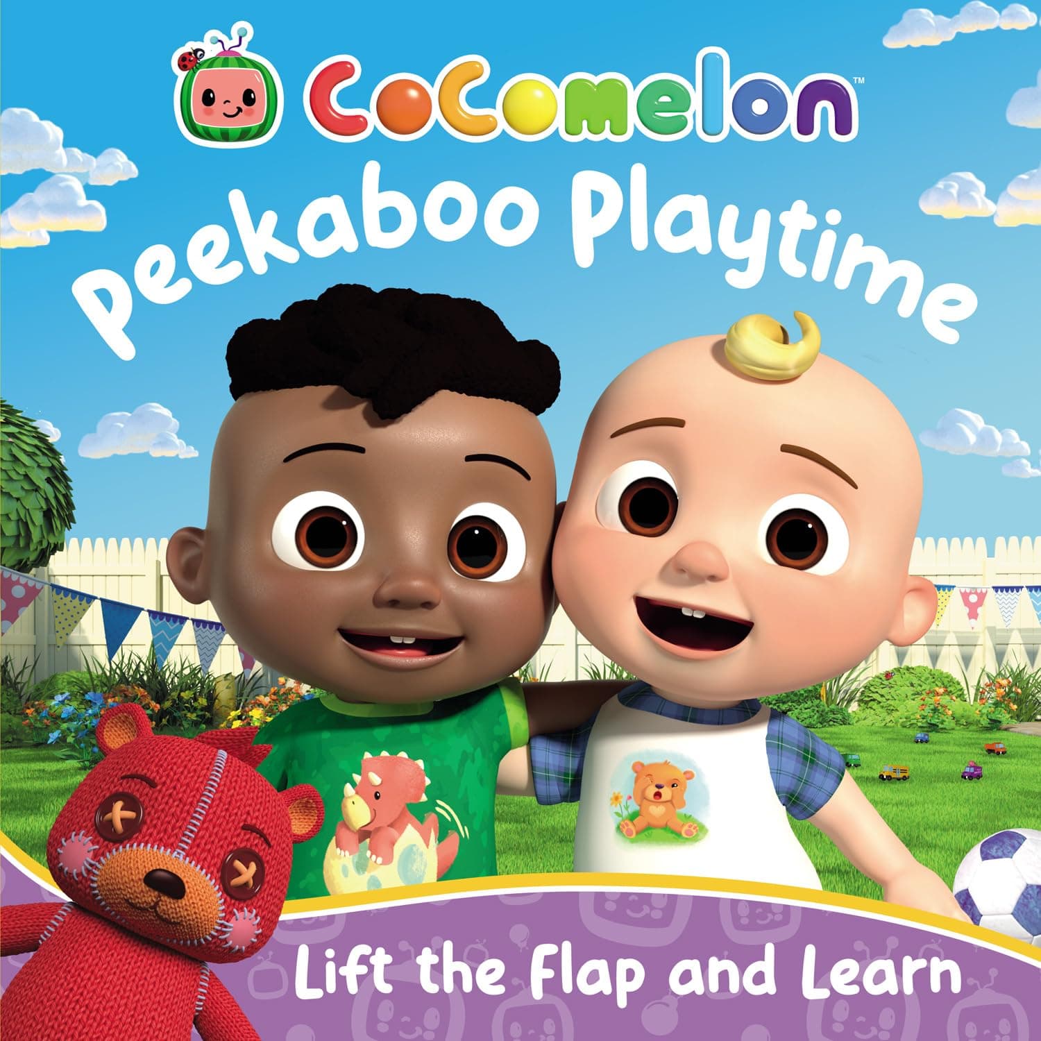 OFFICIAL COCOMELON PEEKABOO PLAYTIME: A LIFT-THE-FLAP BOOK: Lift the Flap and Learn. A fun illustrated Interactive Surprise book for children aged 3, 4, 5 years.