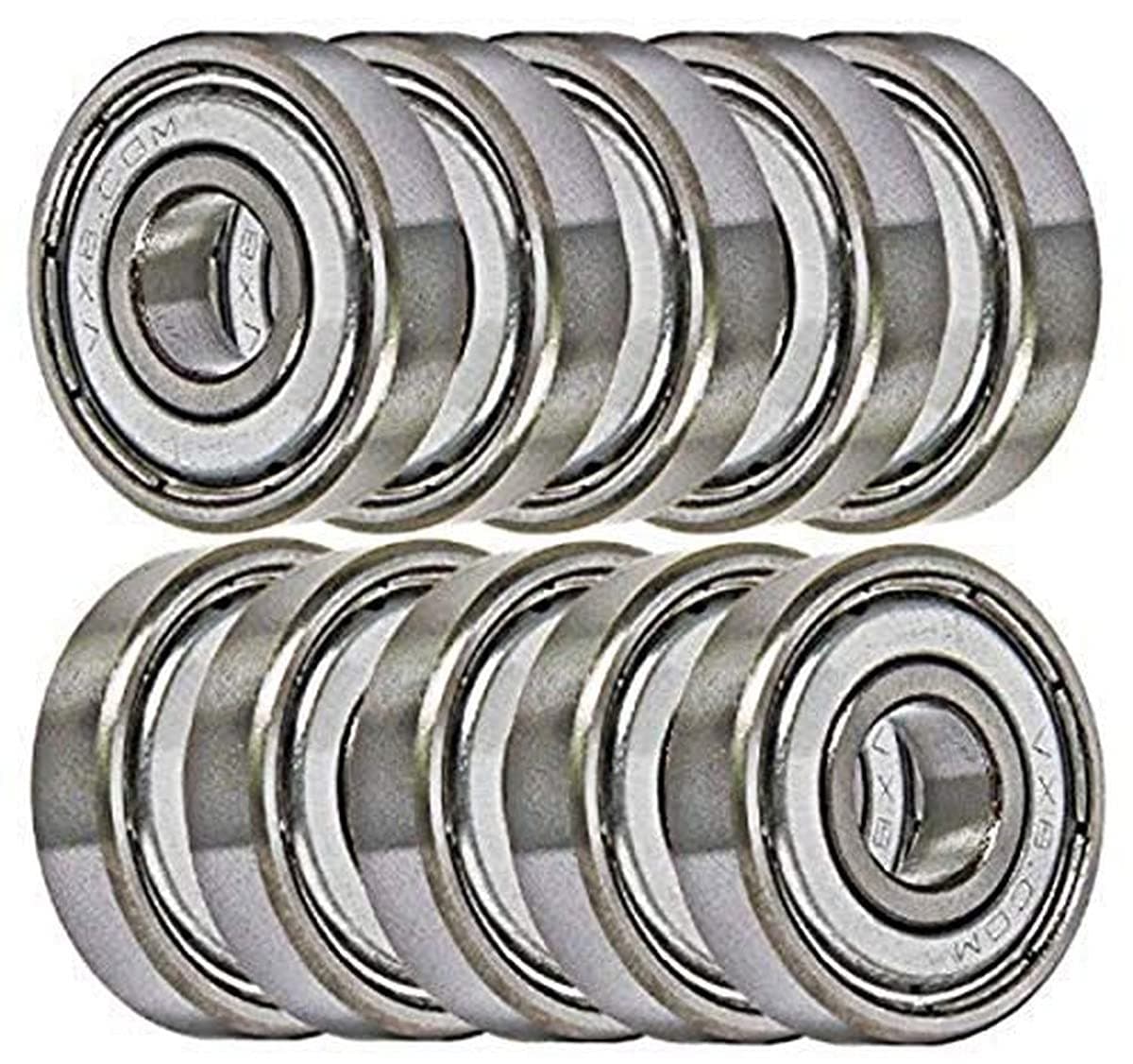 VXB 8x16 Bearing 688ZZ 8mm x 16mm x 5mm Shielded Miniature Ball Bearing