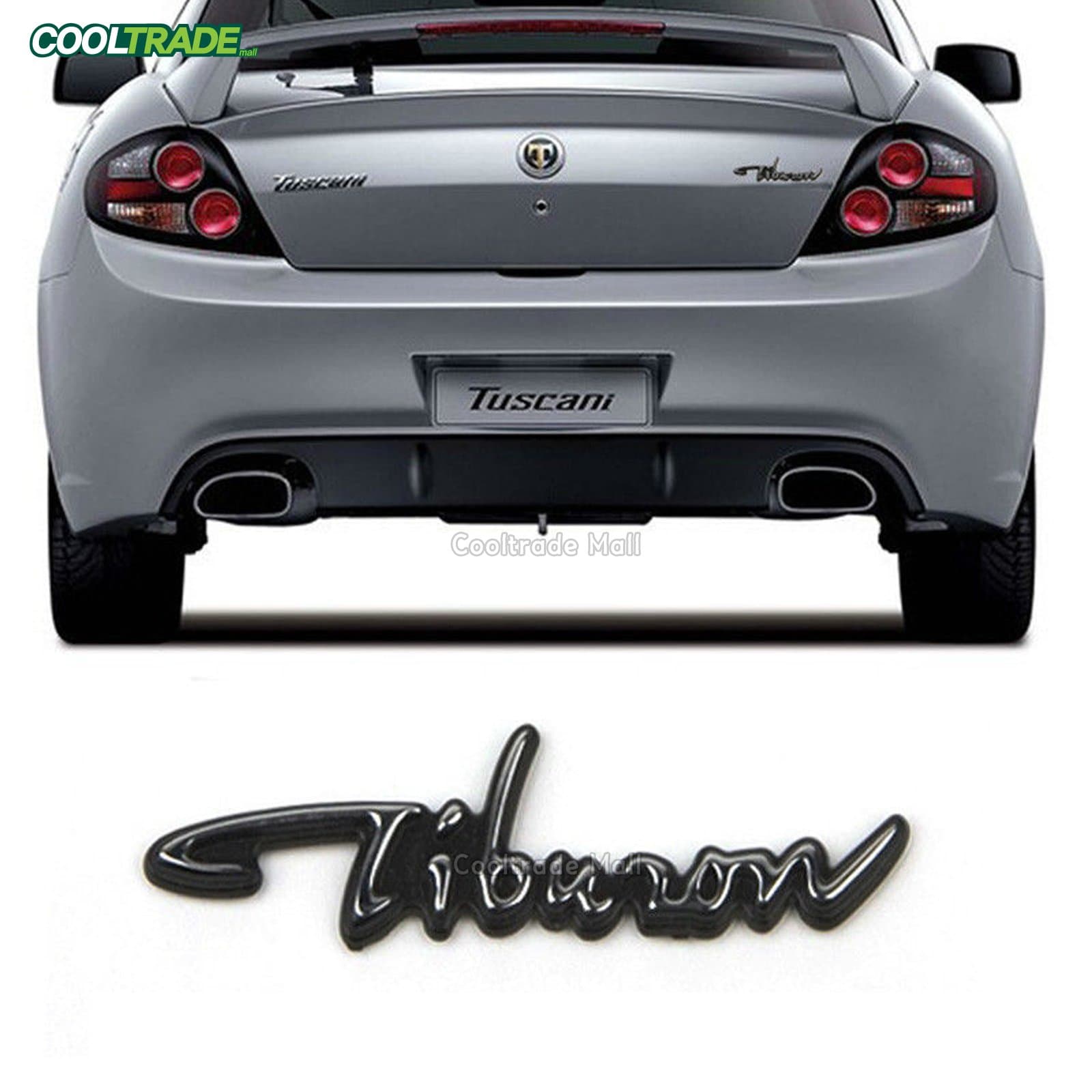 Hyundai Genuine Tuscani Tiburon Coupe Logo Decal Emblem 1pcs