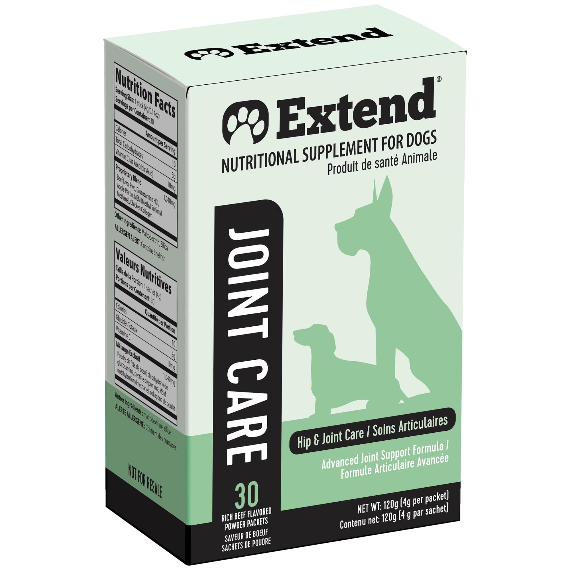 Joint Care For Dogs - 1 Month Supply - Glucosamine For Dogs With Msm &