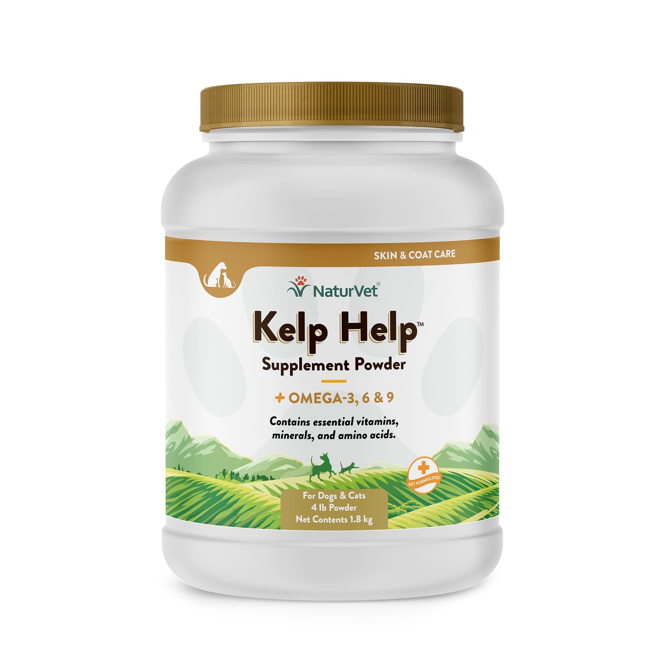 NaturVet Kelp Help Powder 4 lbs.