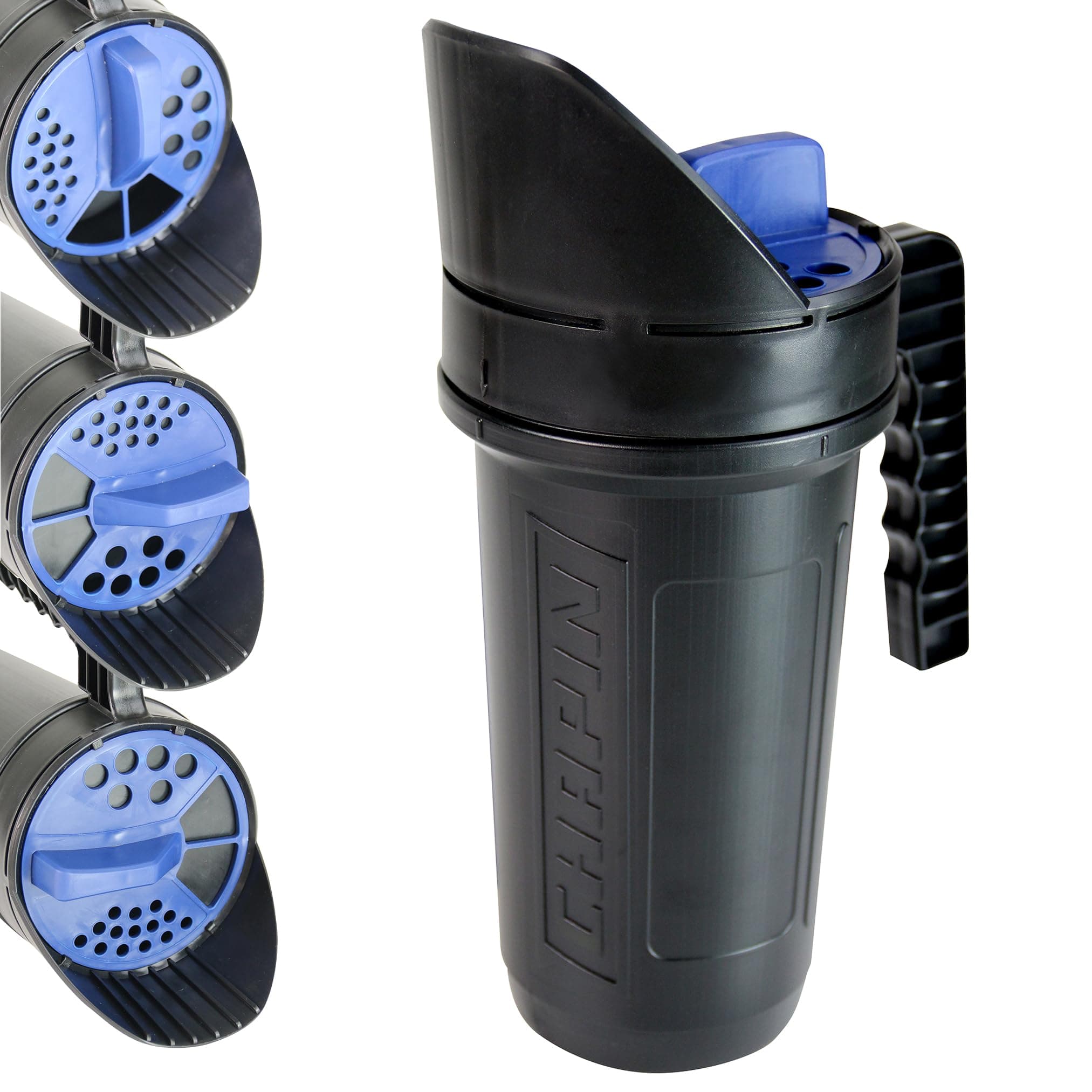 Chapin, Shaker Spreader for Turf Salt, Load Capacity 4 lb, Max. Spread Width 3 ft, Model# 8740A