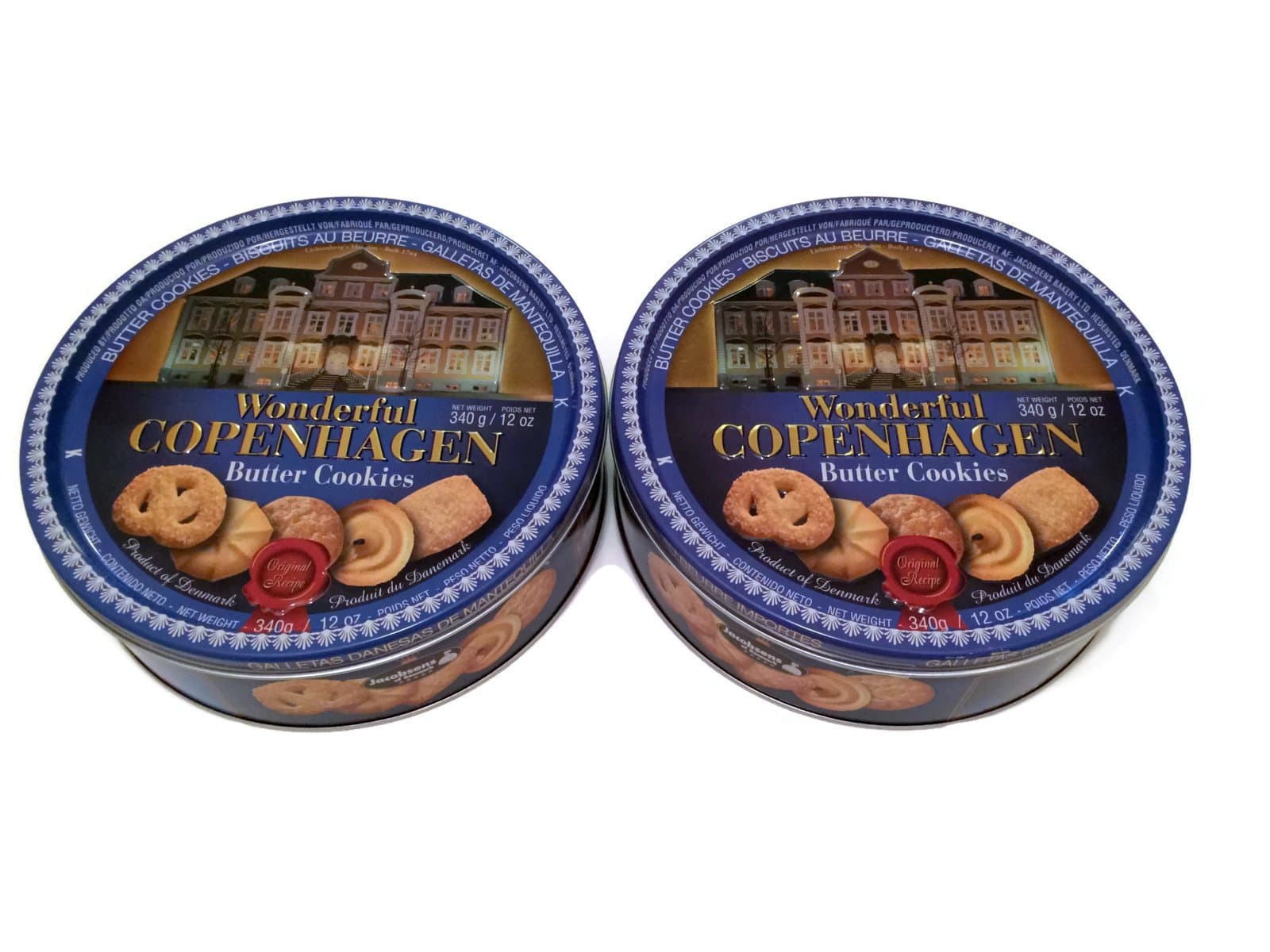Wonderful Copenhagen Butter Cookies - pack of 2